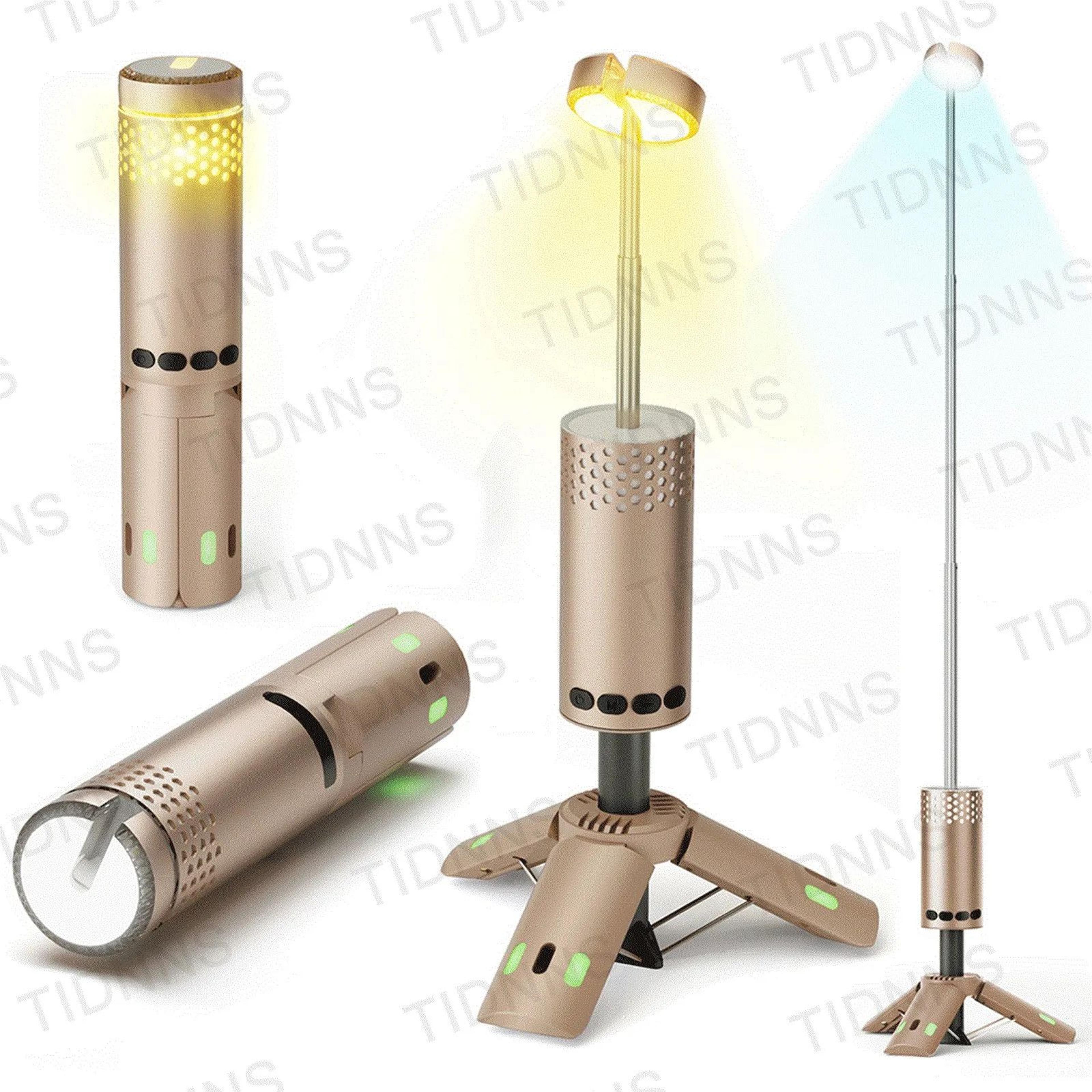 10000mah portable rechargeable led camping lantern with magnetic flashlight