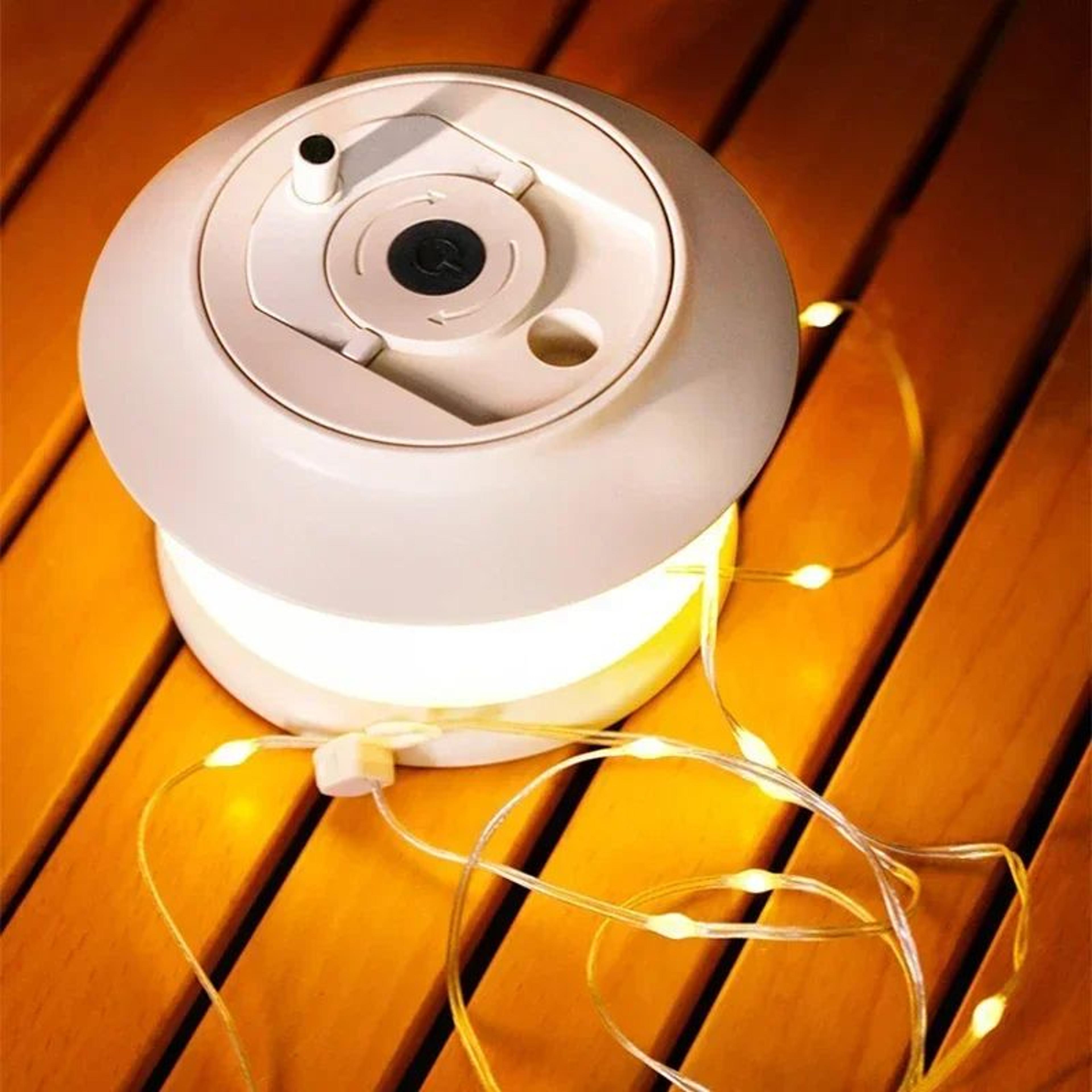 20M USB Rechargeable Waterproof LED Camping String Lights 0