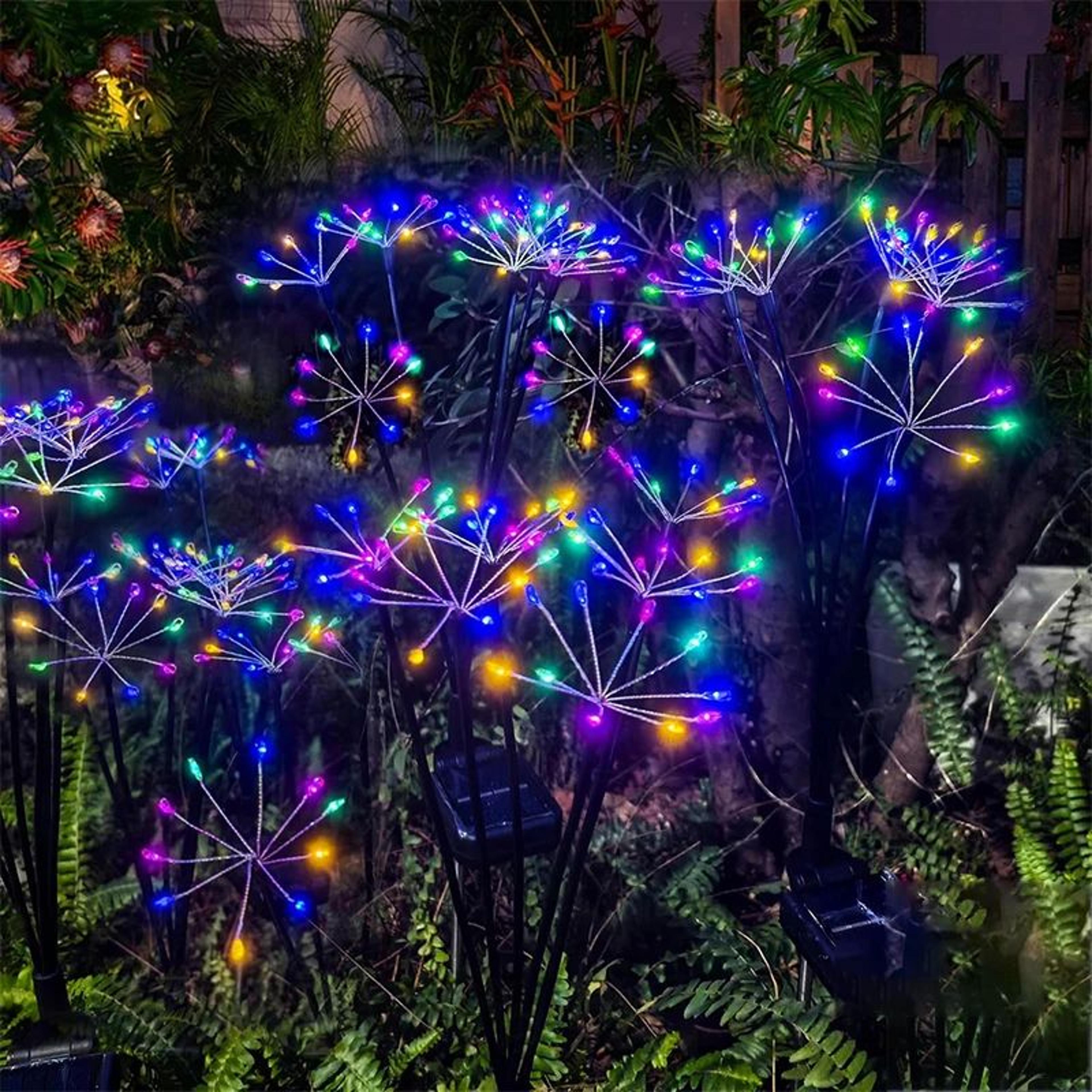 Solar Swaying Firefly Garden Lights With 2 Lighting Modes 7