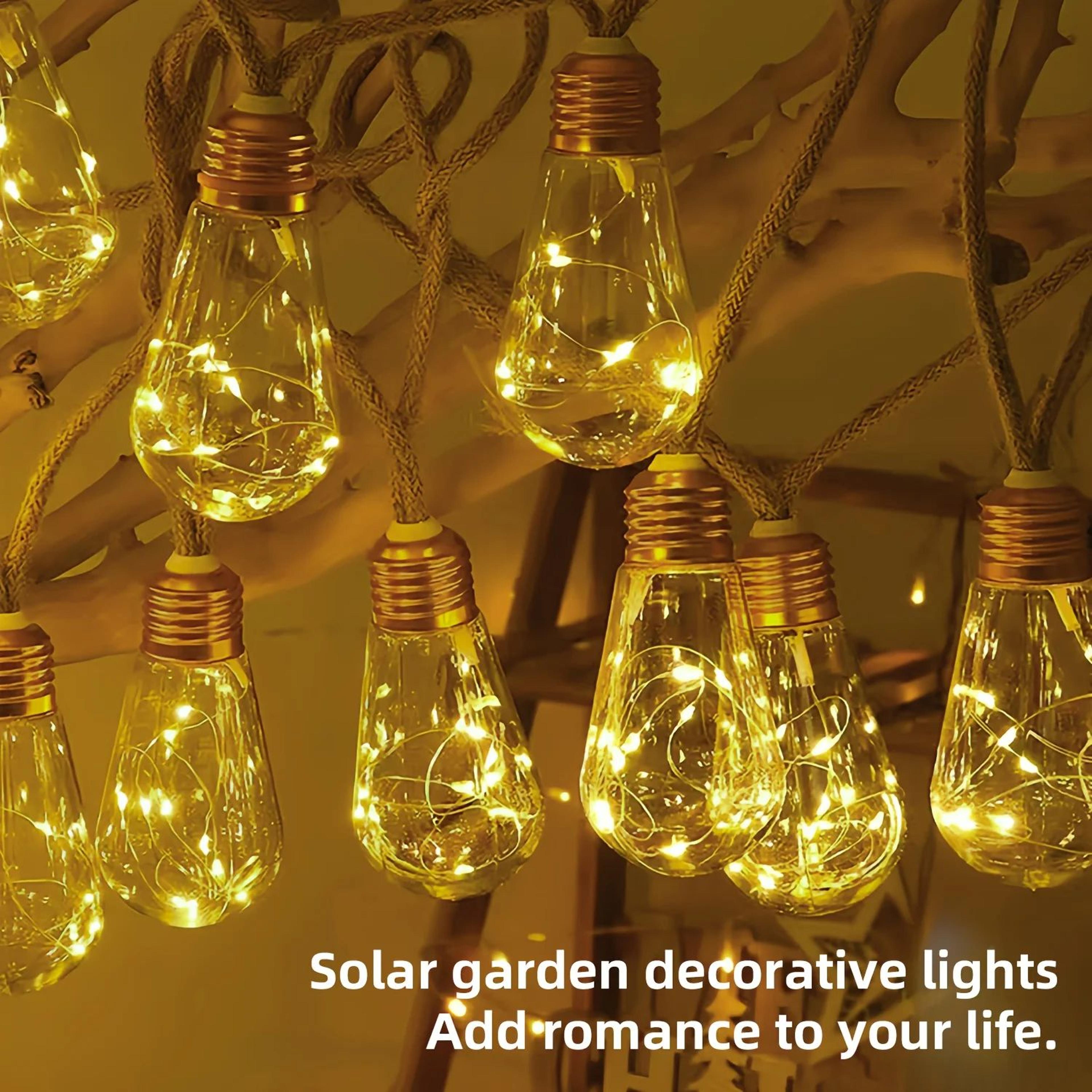 Solar Outdoor Fairy String Lights With 8 Lighting Modes 3