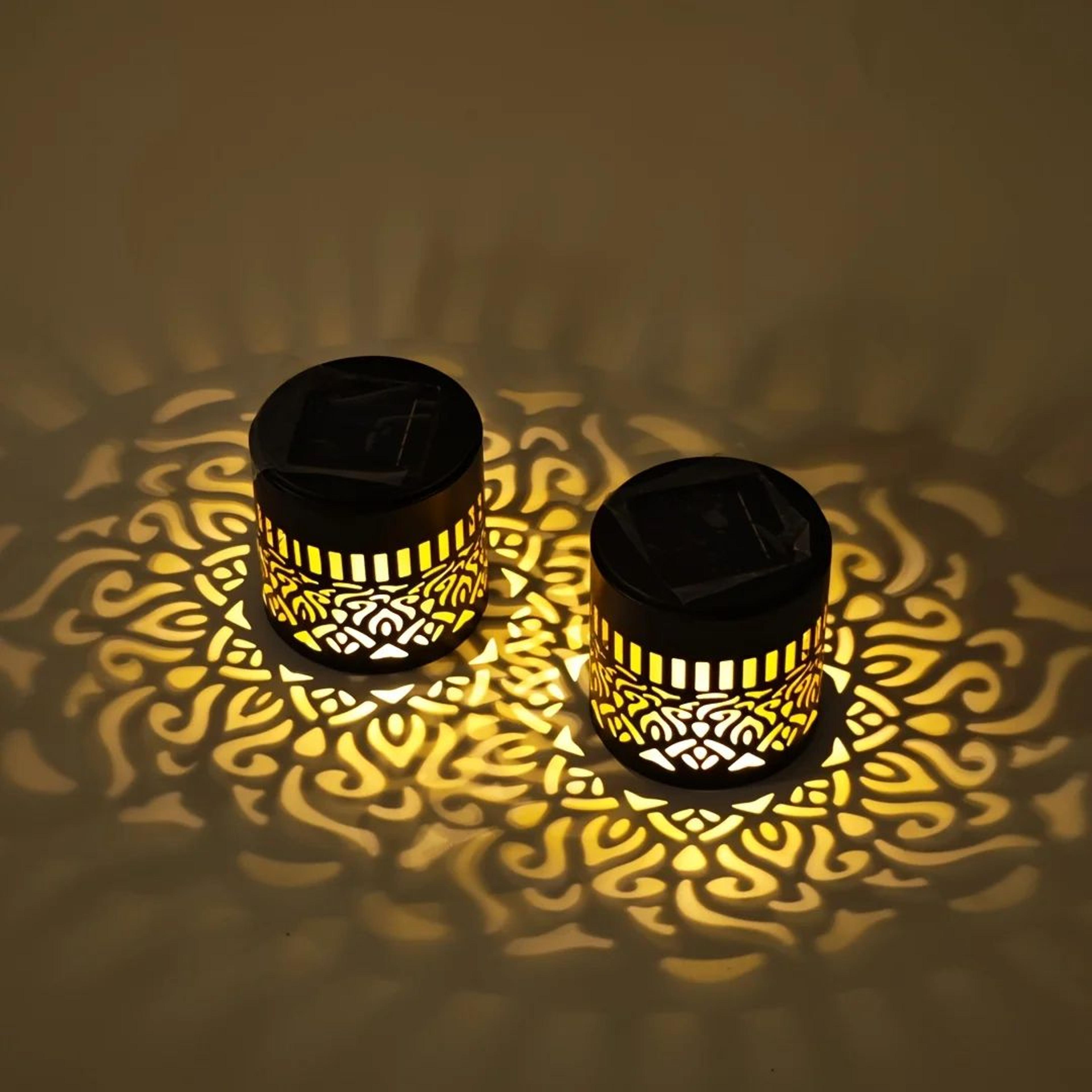 solar datura lantern wall light for outdoor garden