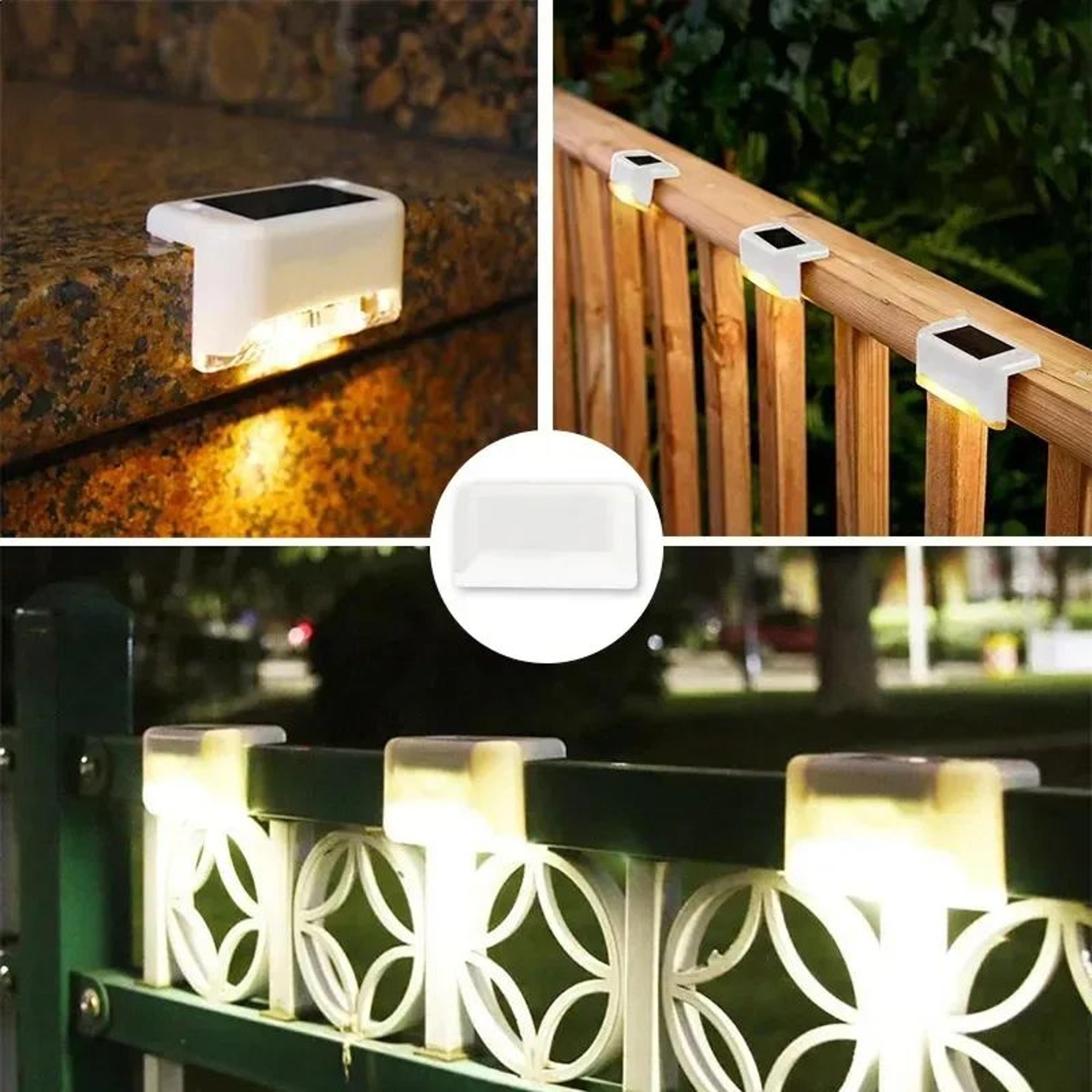 LED Solar Step Lights For Stairs And Fences 6