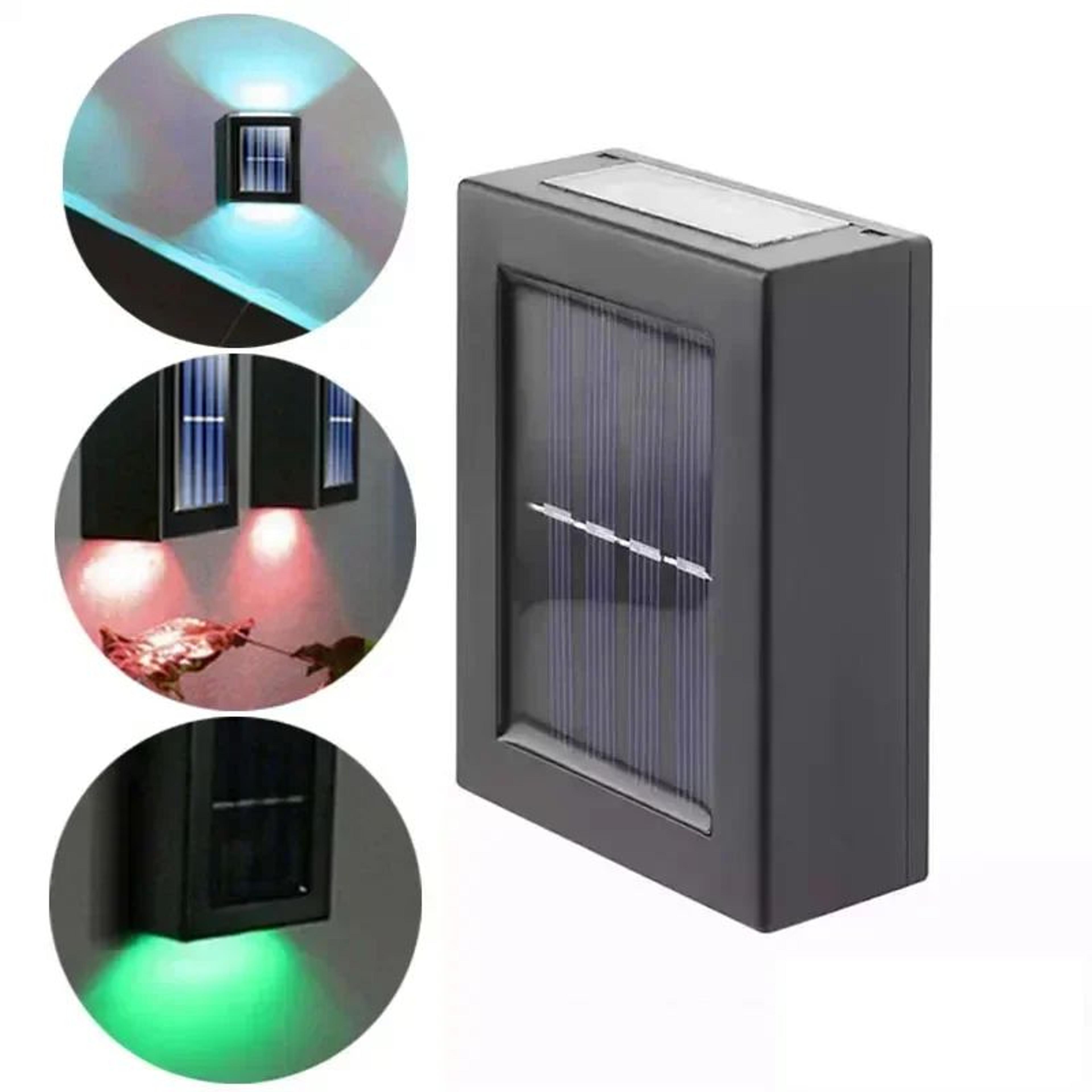 Solar Up And Down Decorative Outdoor Wall Light 8