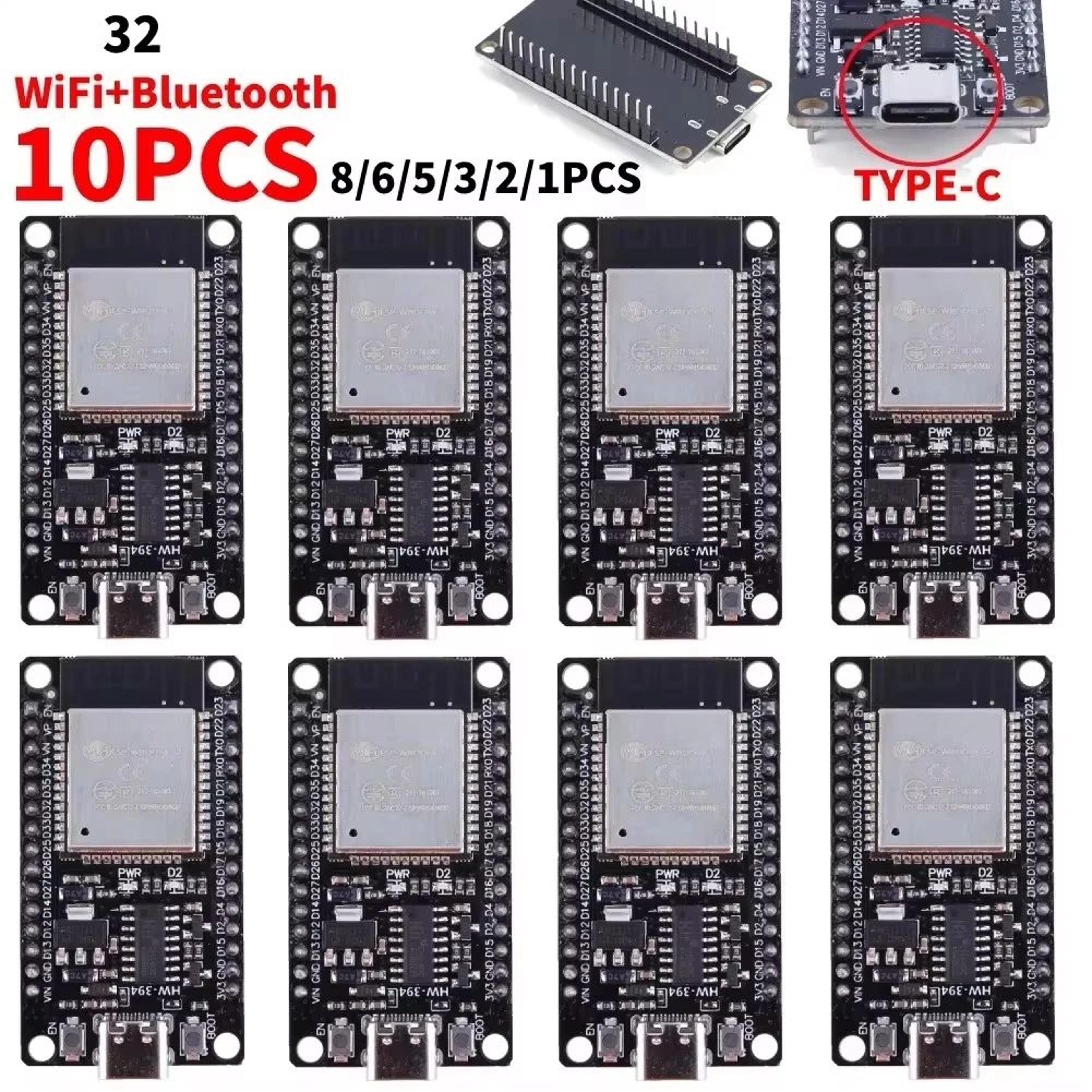 32D Type C 30 Pin WiFi Bluetooth Development Board Module 1