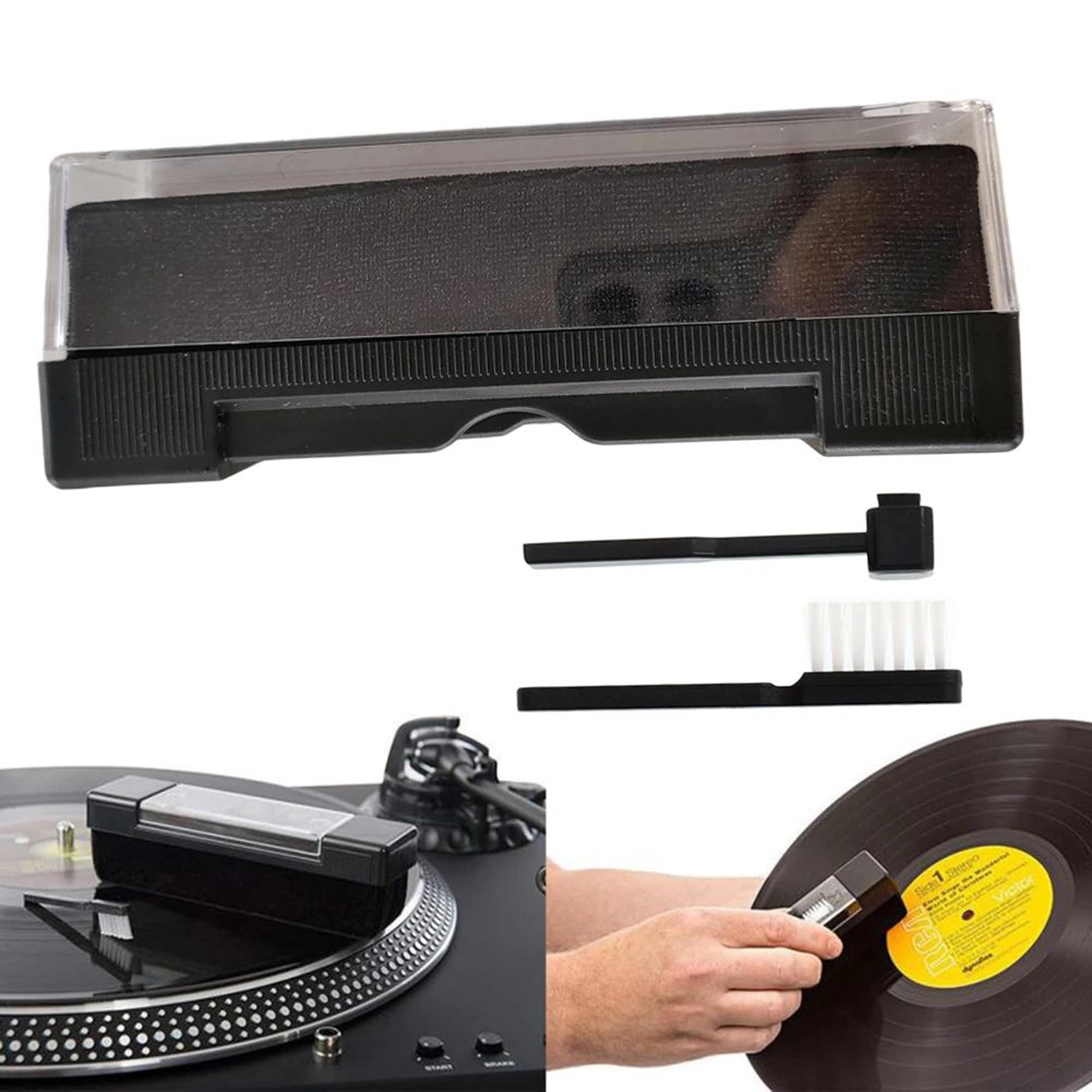 Vinyl Record Cleaning Kit With Anti Static Brush And Dust Remover 1
