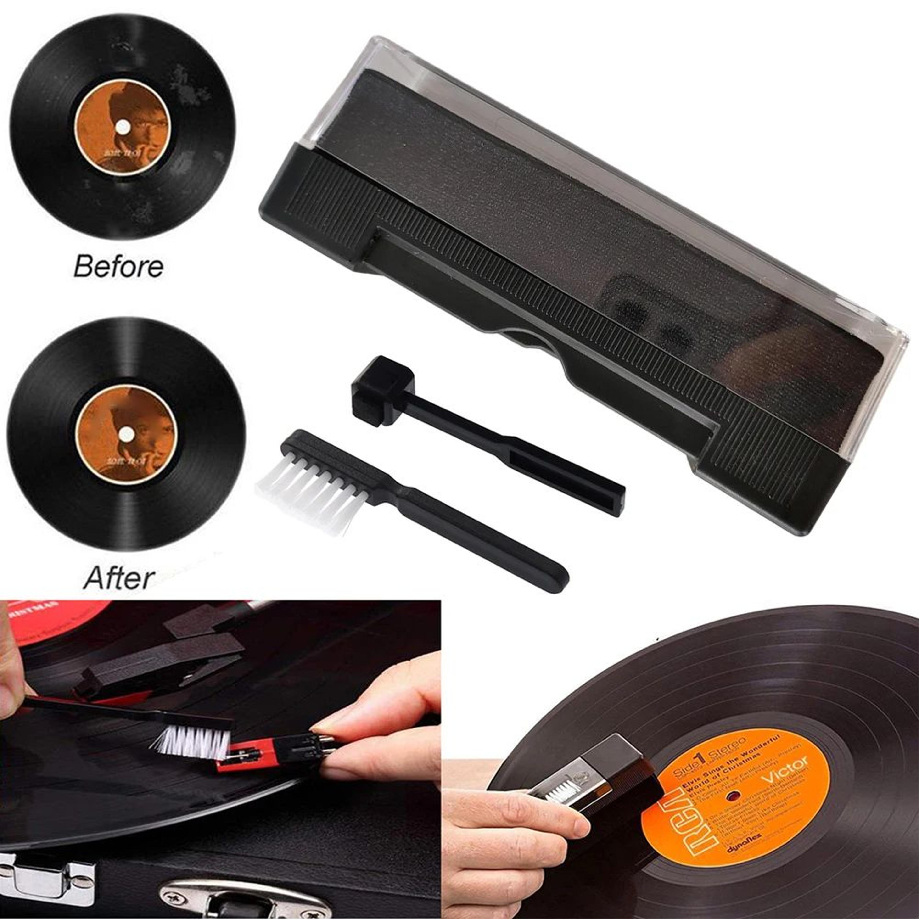 Vinyl Record Cleaning Kit With Anti Static Brush And Dust Remover 2