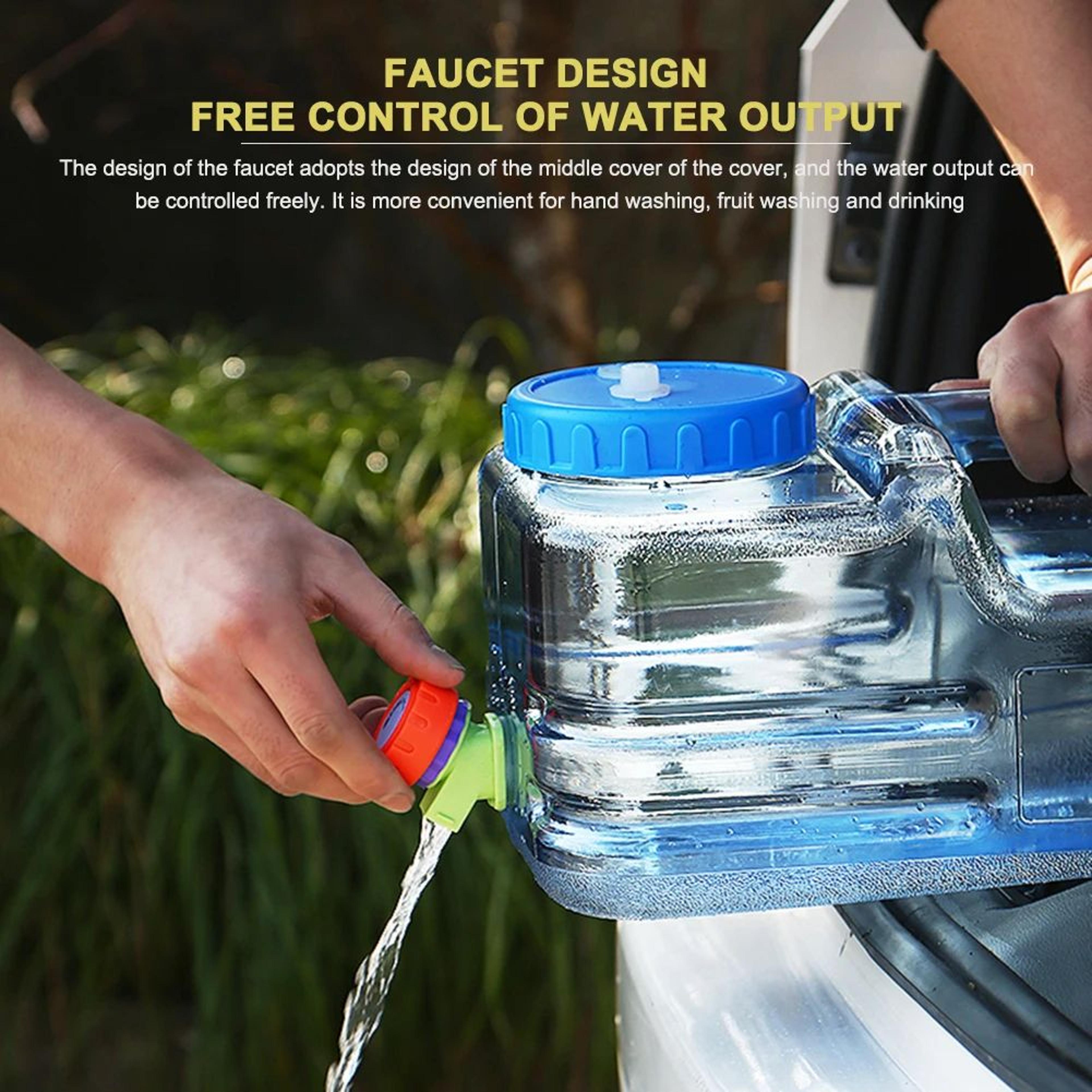 Portable Outdoor Water Tank With Faucet For Camping And Travel 2