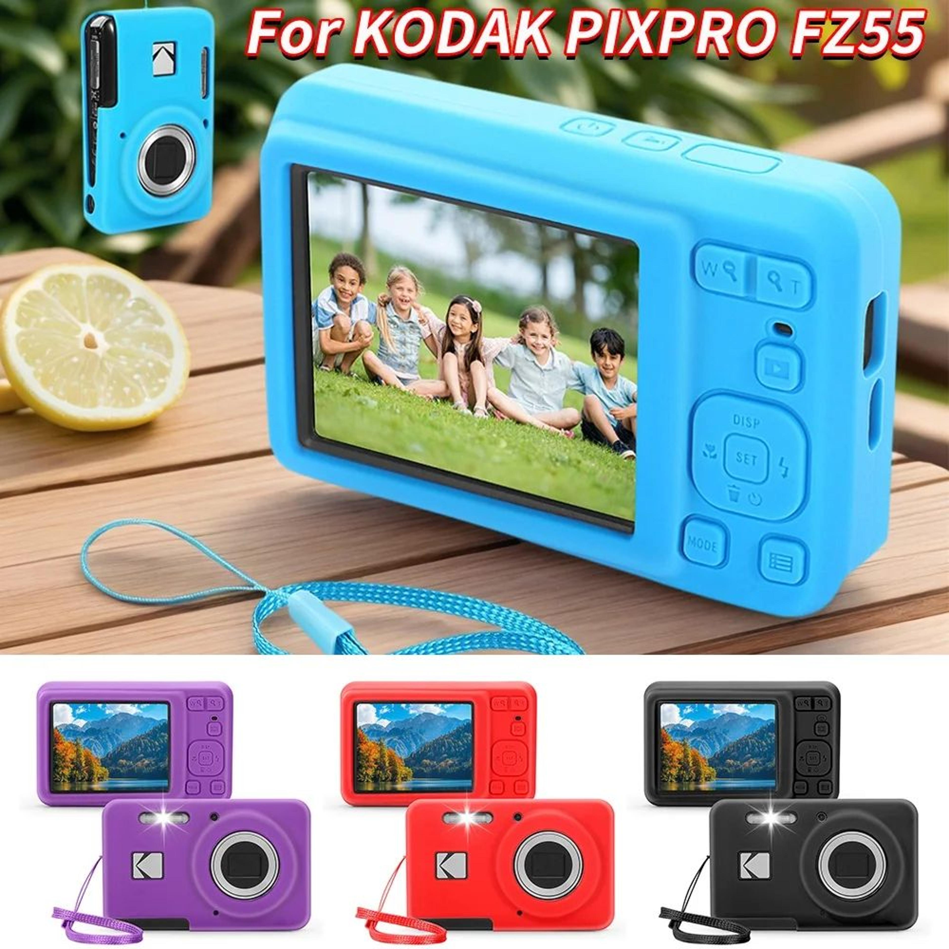 Slim Protective Camera Case With Lanyard For Kodak PIXPRO FZ55 5