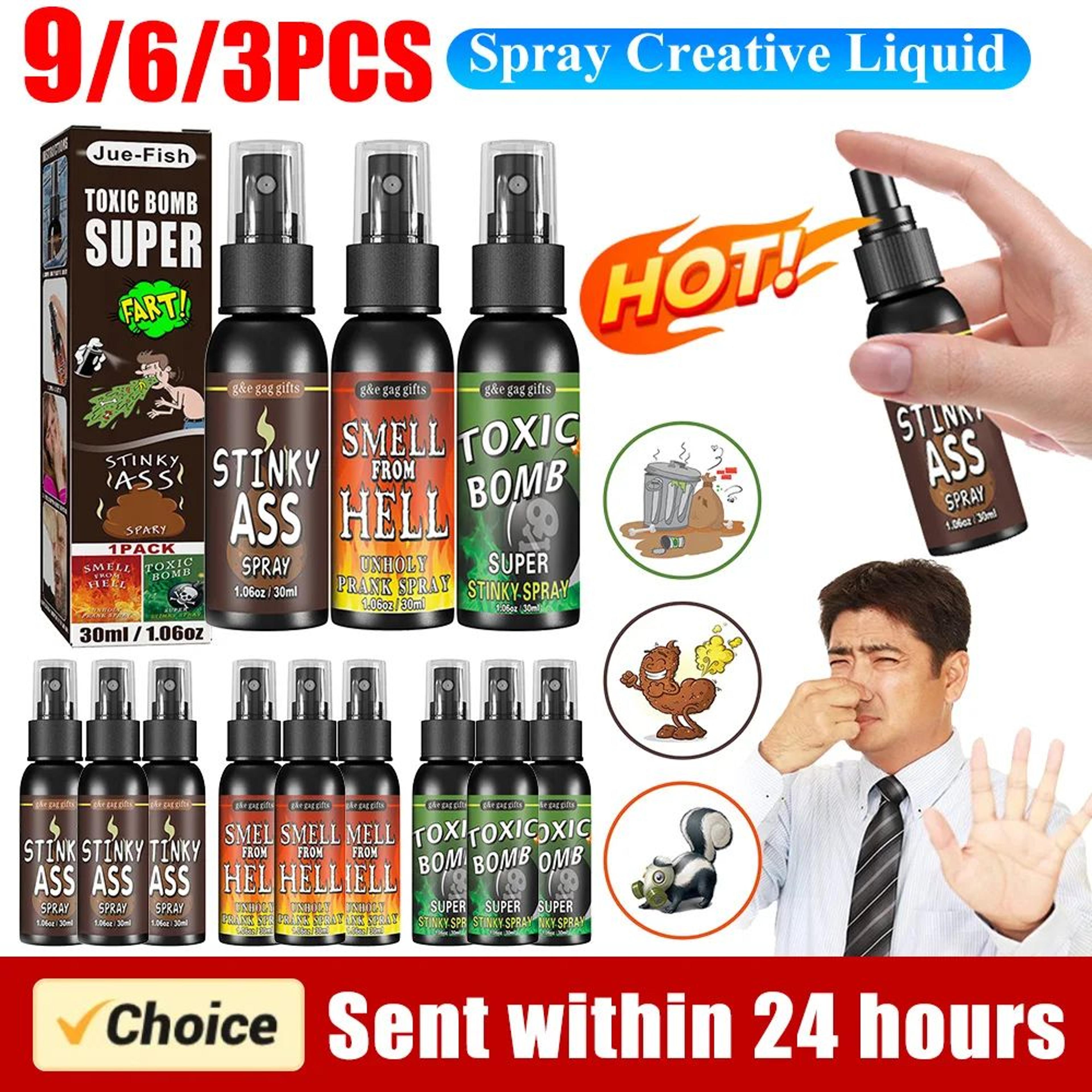 30ml extra strong stink spray gag prank toy