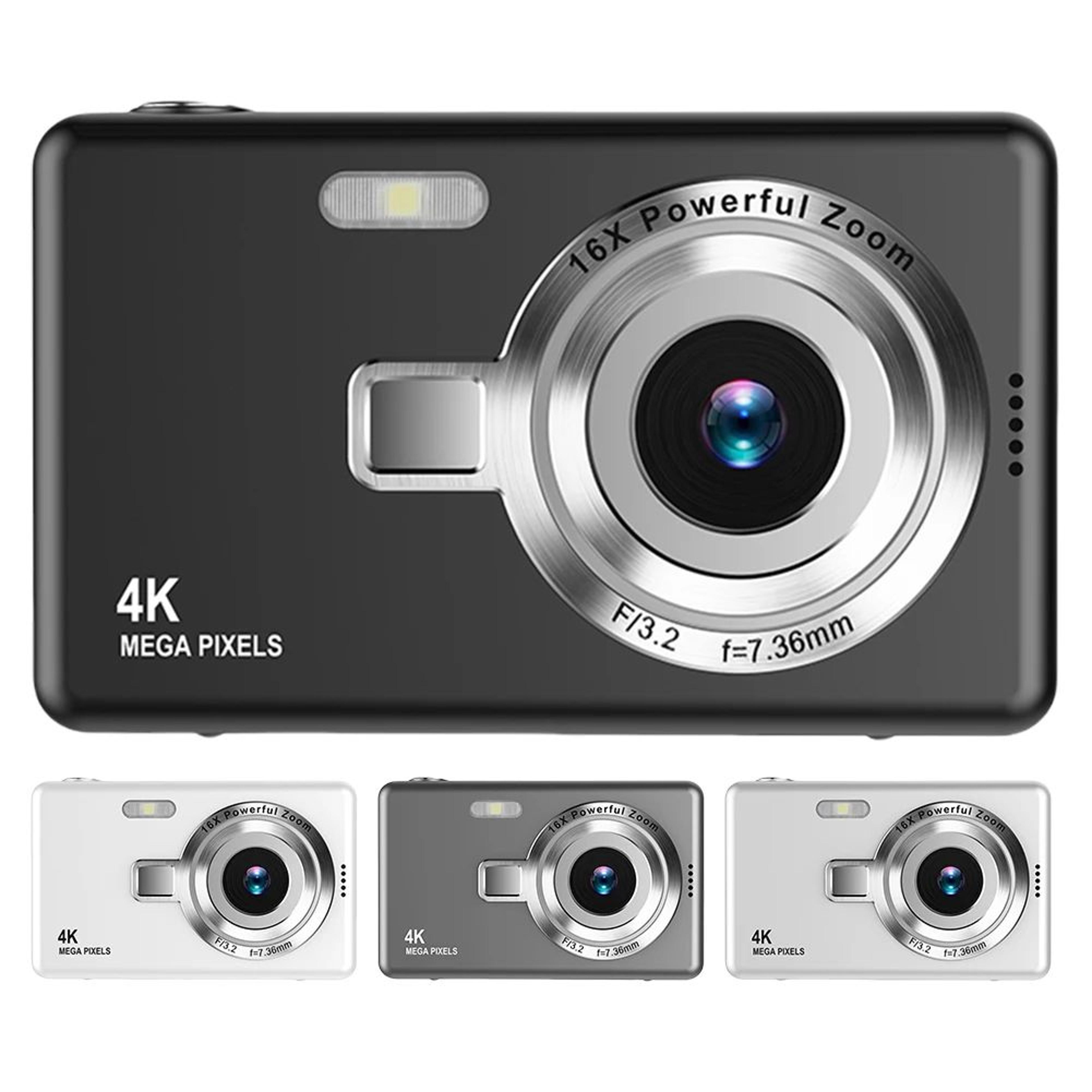 4K 96MP Autofocus Digital Vlogging Camera With 16X Zoom 1