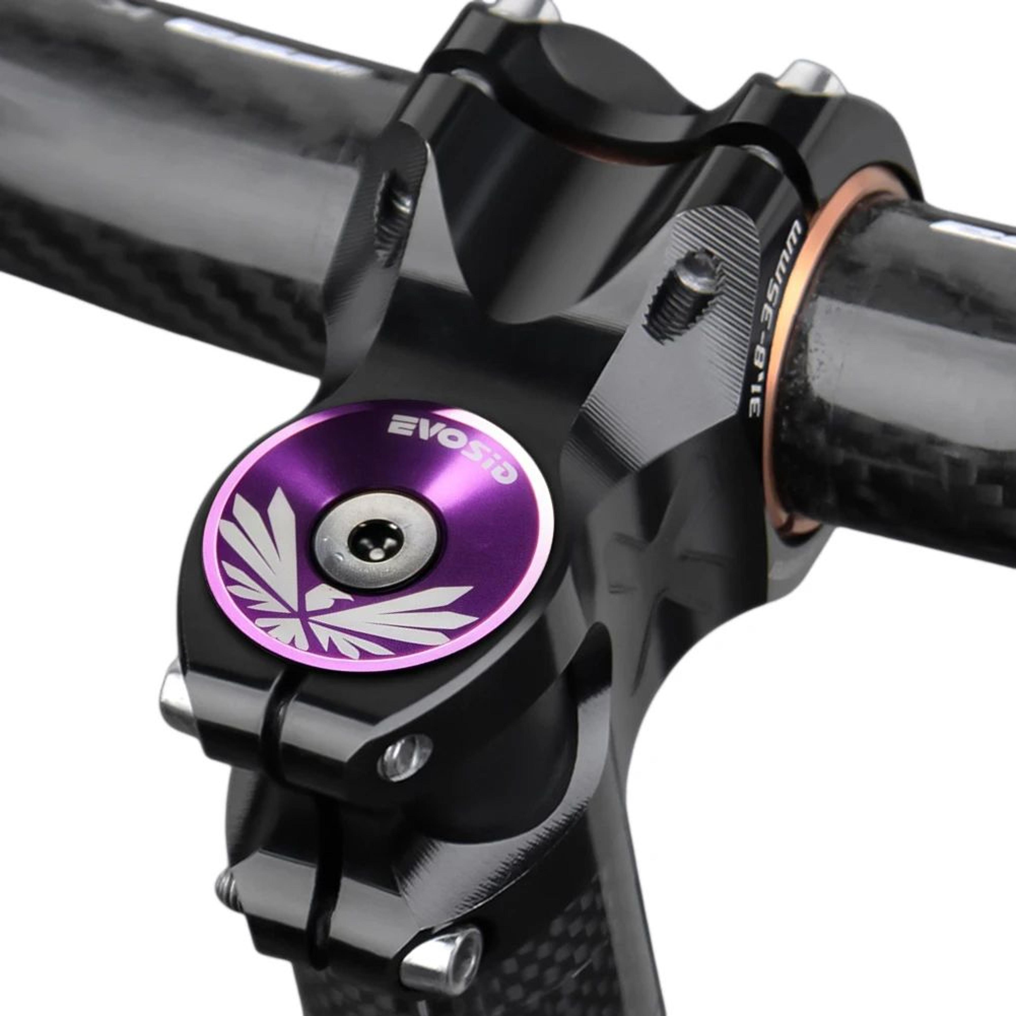 Aluminium Alloy Bicycle Stem Headset Top Cap Cover 1