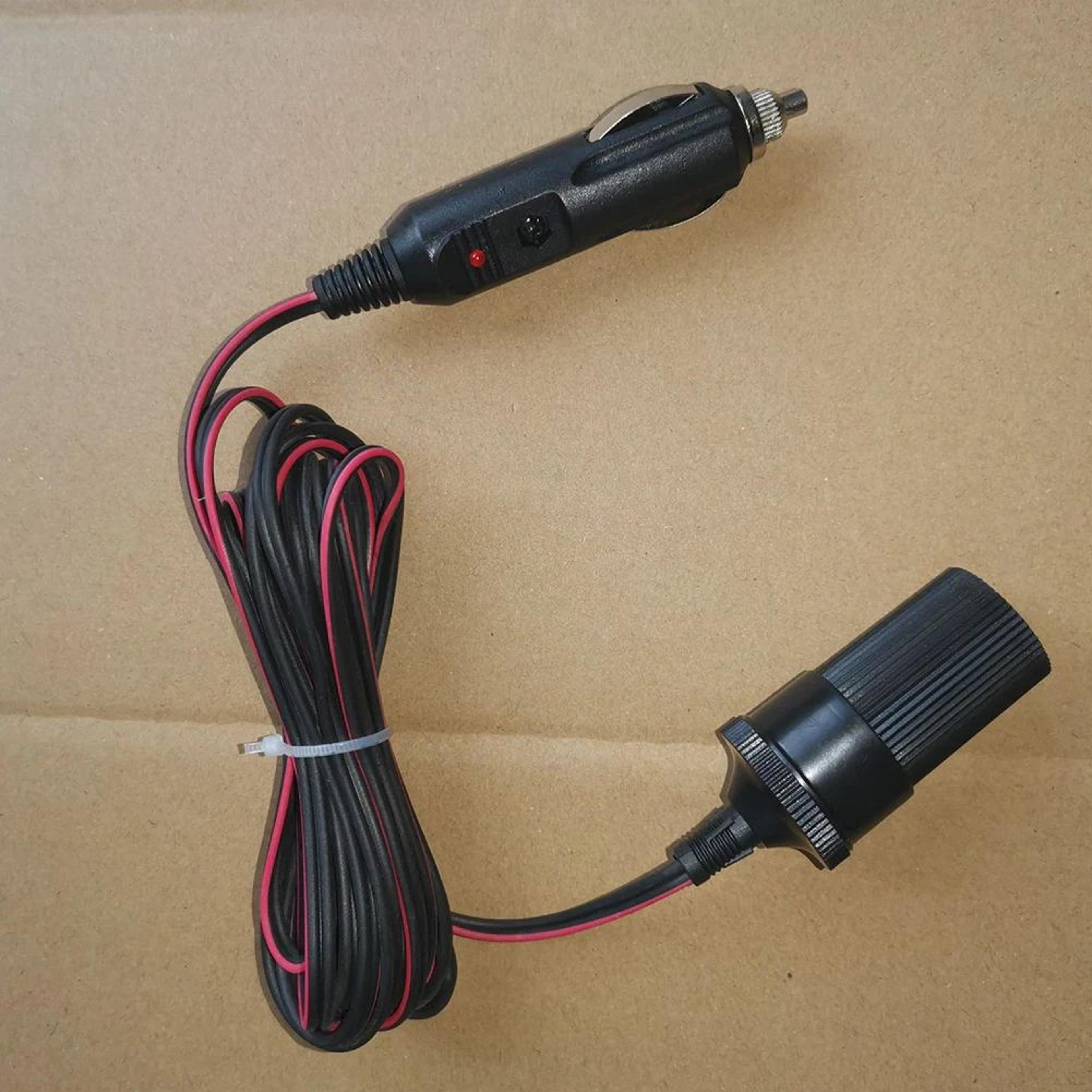 12V 24V Heavy Duty Cigarette Lighter Extension Cable 4