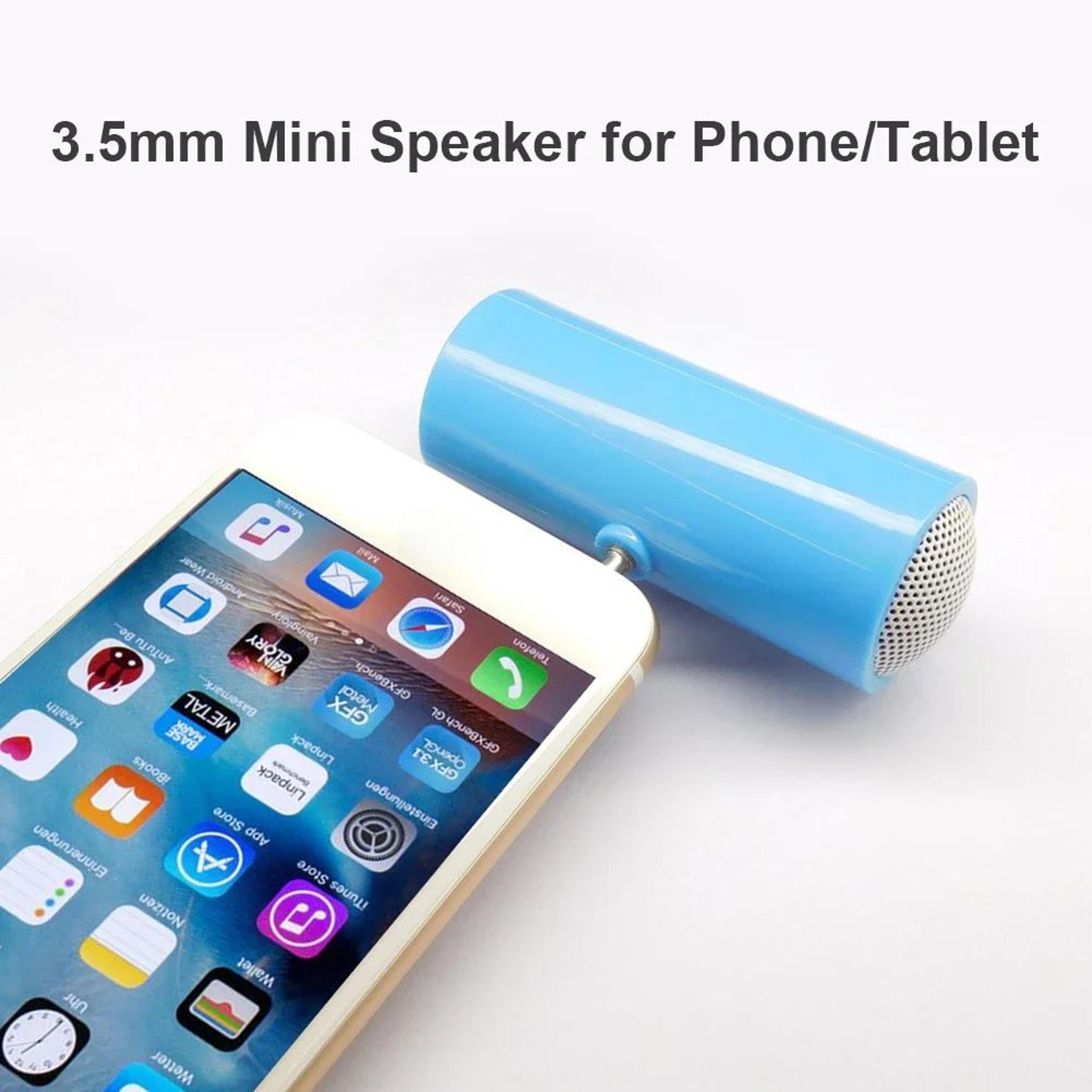 Mini Portable 35mm AUX Stereo Speaker Audio Adapter 2