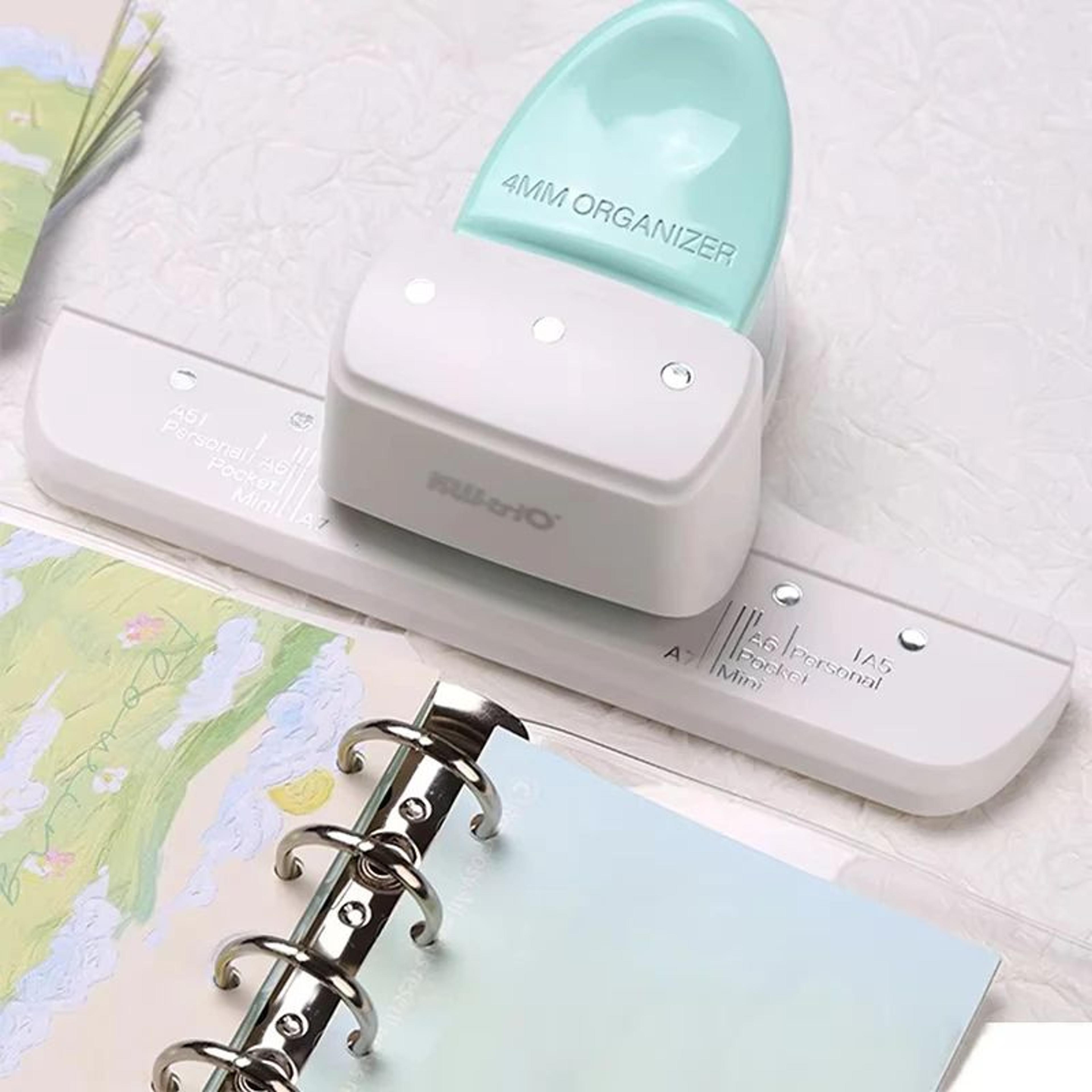 Adjustable 3 Hole Paper Punch For A5 A6 A7 Planners 5