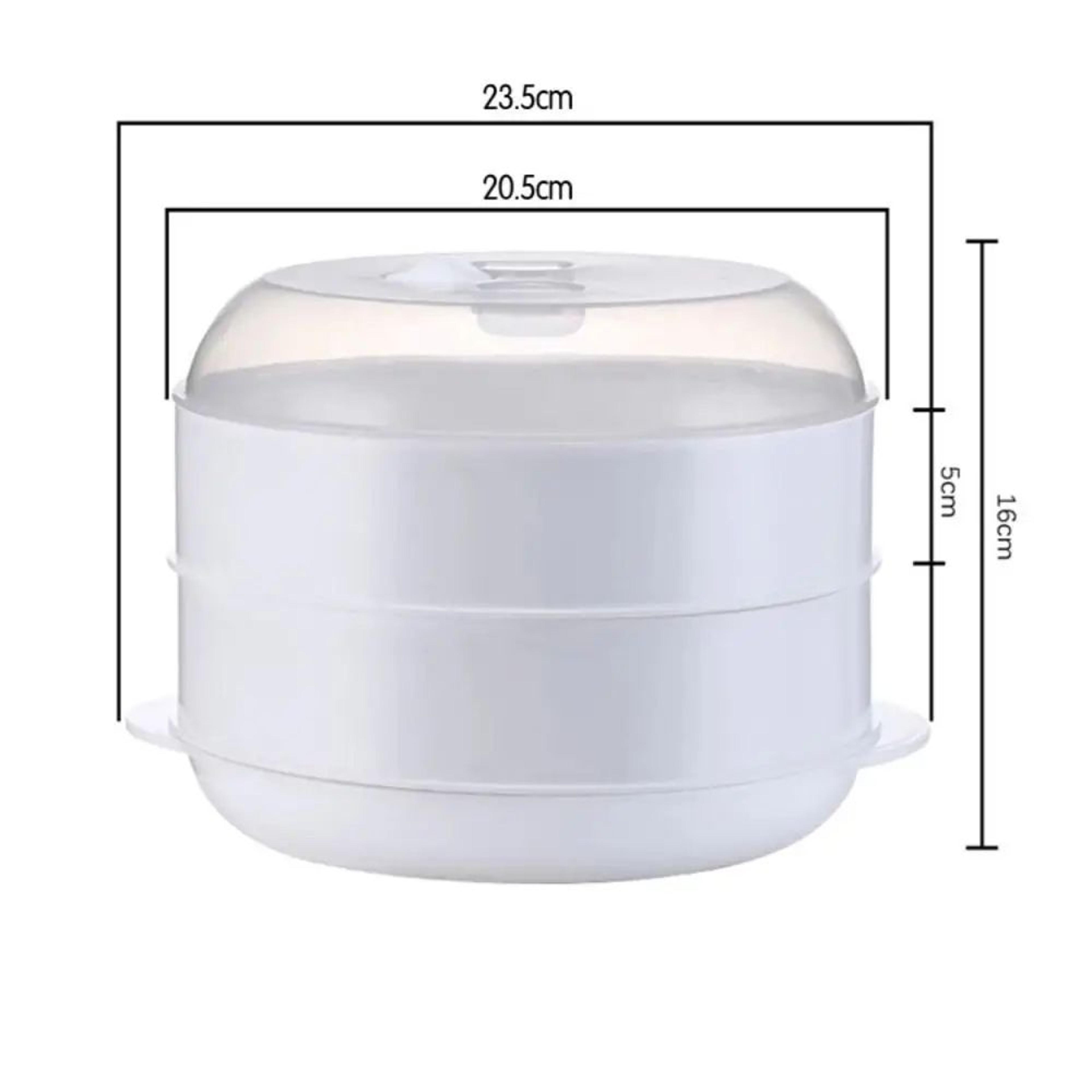 Multi Layer Microwave Steamer For Rice Buns And Dumplings 7
