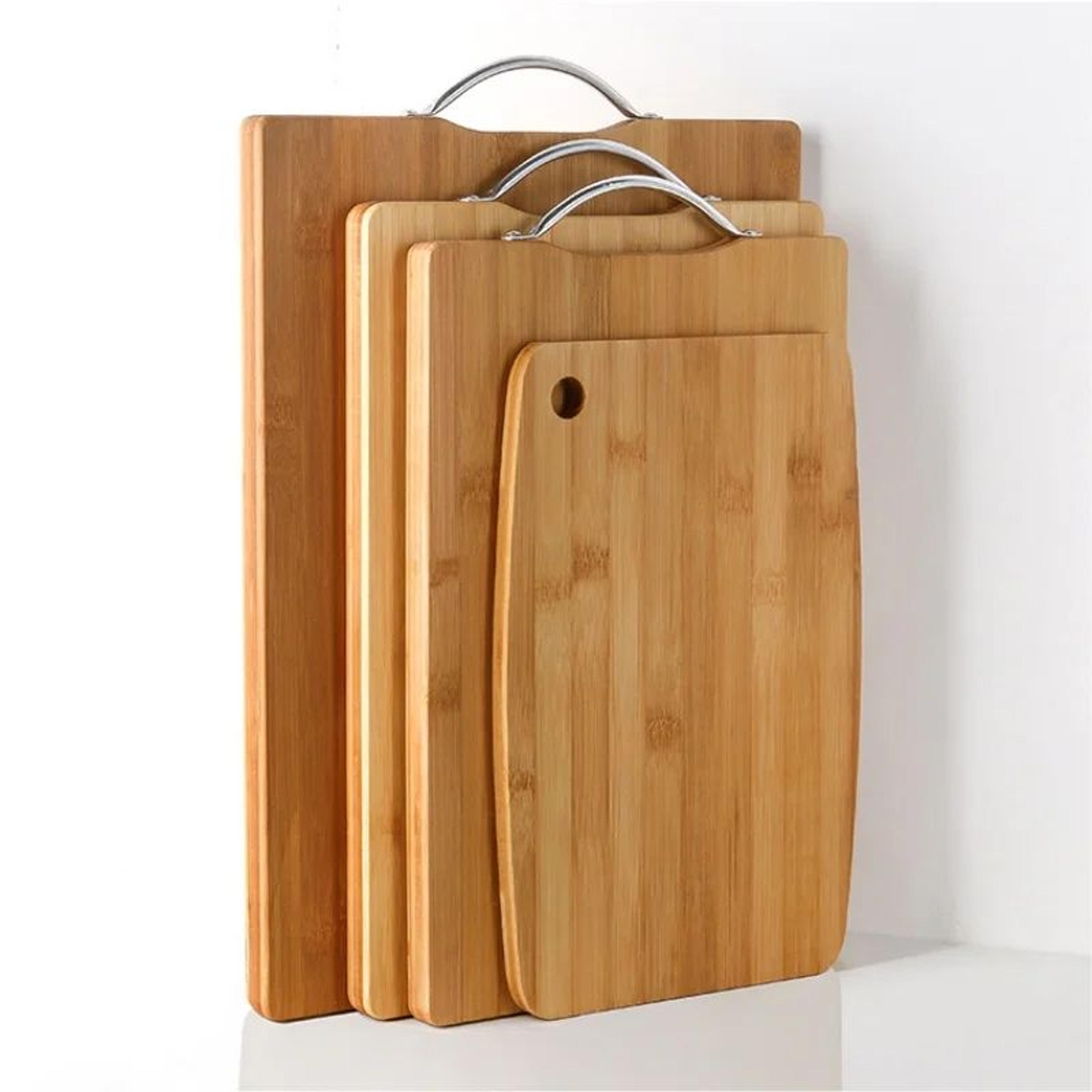 Thick Double Sided Wooden Cutting Board For Kitchen 0