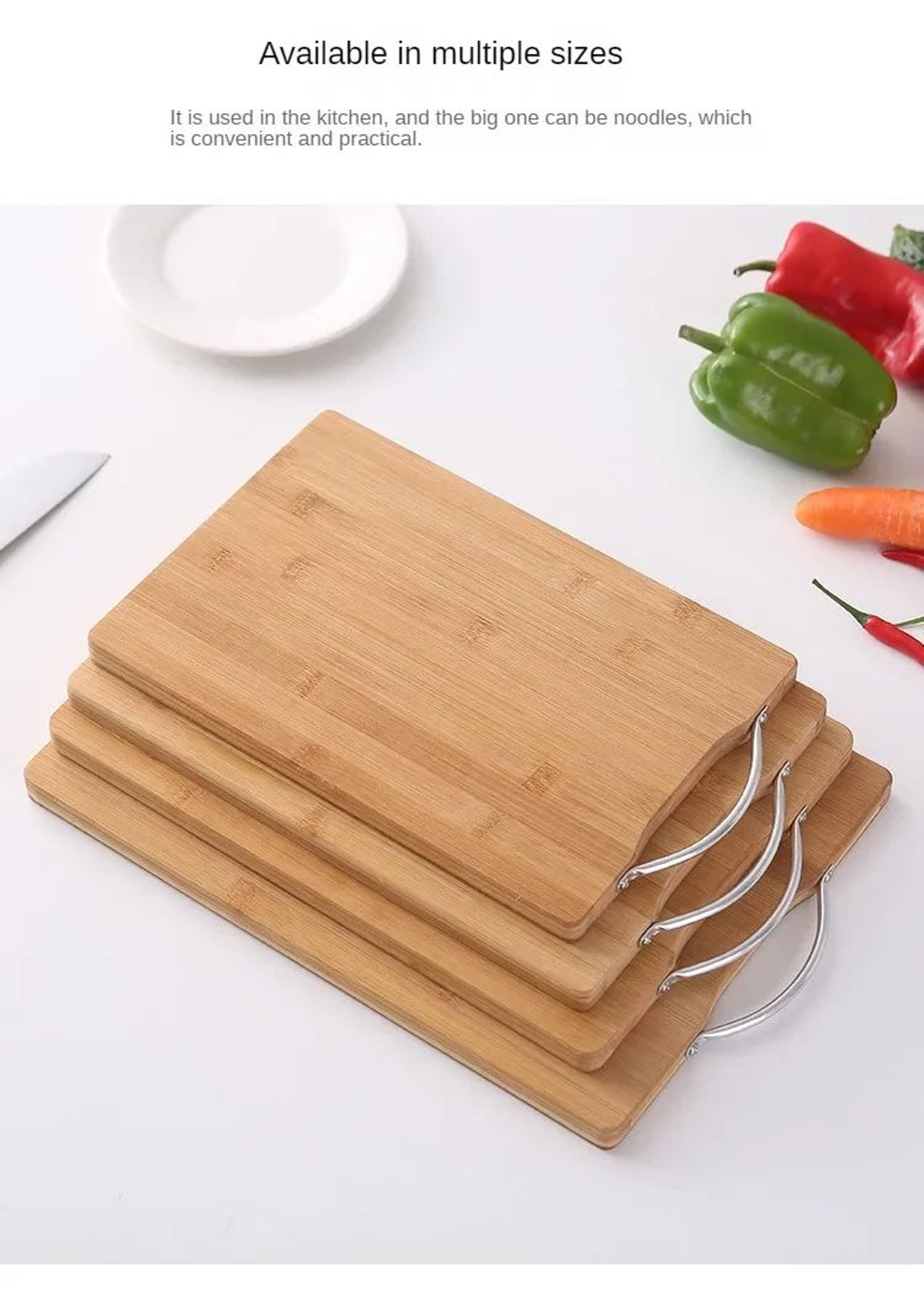 Thick Double Sided Wooden Cutting Board For Kitchen 8