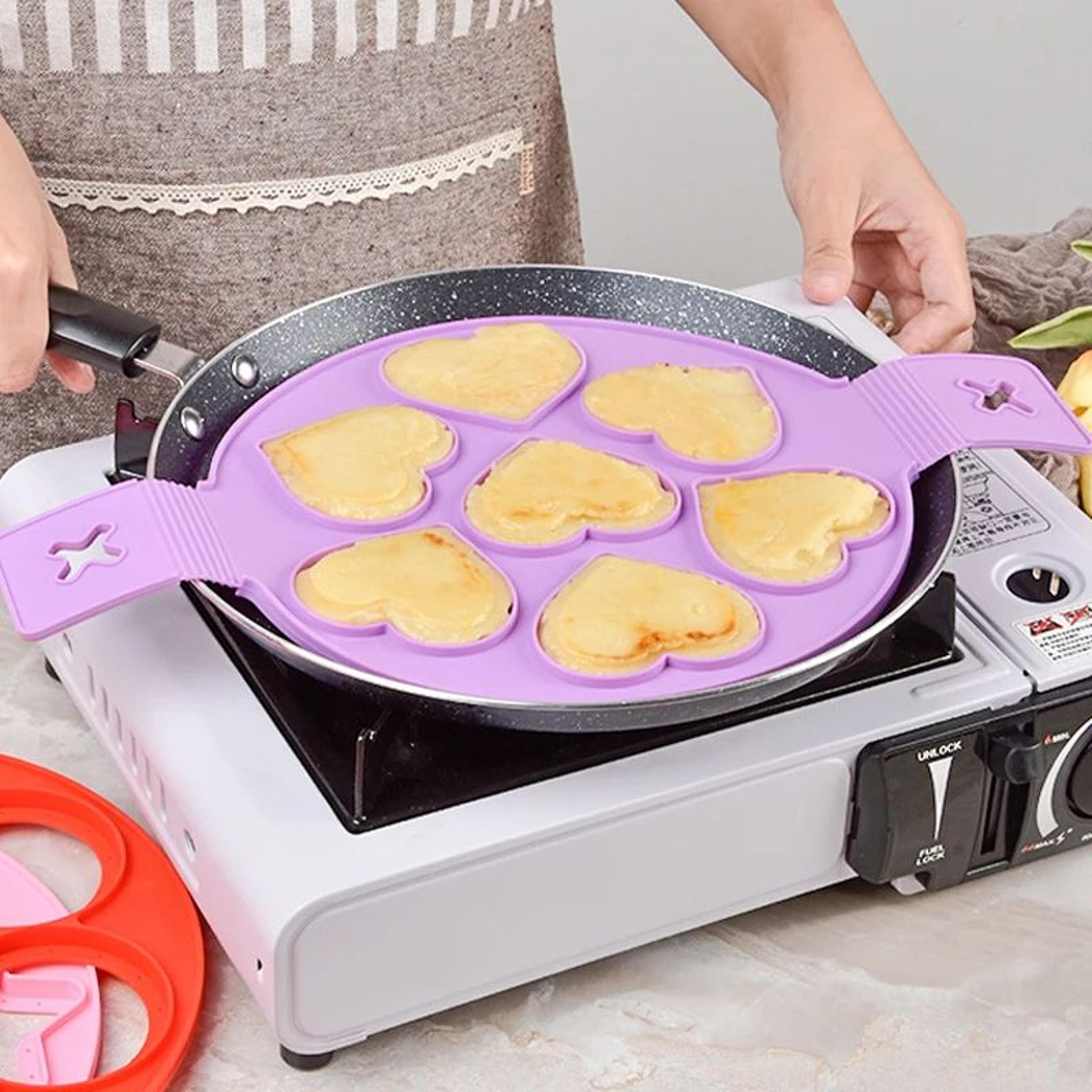 Nonstick Silicone Egg And Pancake Cooking Ring Mold 0