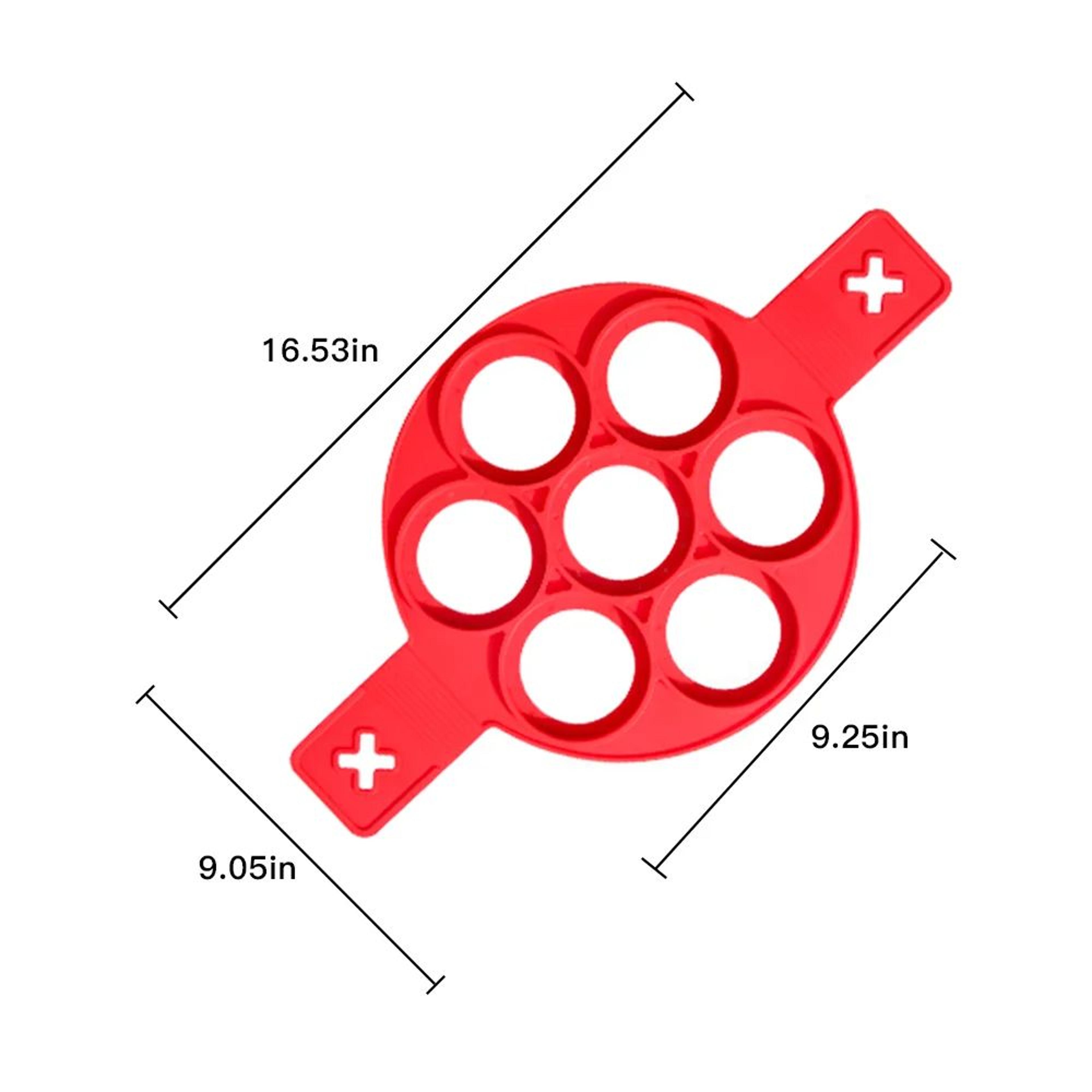 Nonstick Silicone Egg And Pancake Cooking Ring Mold 4