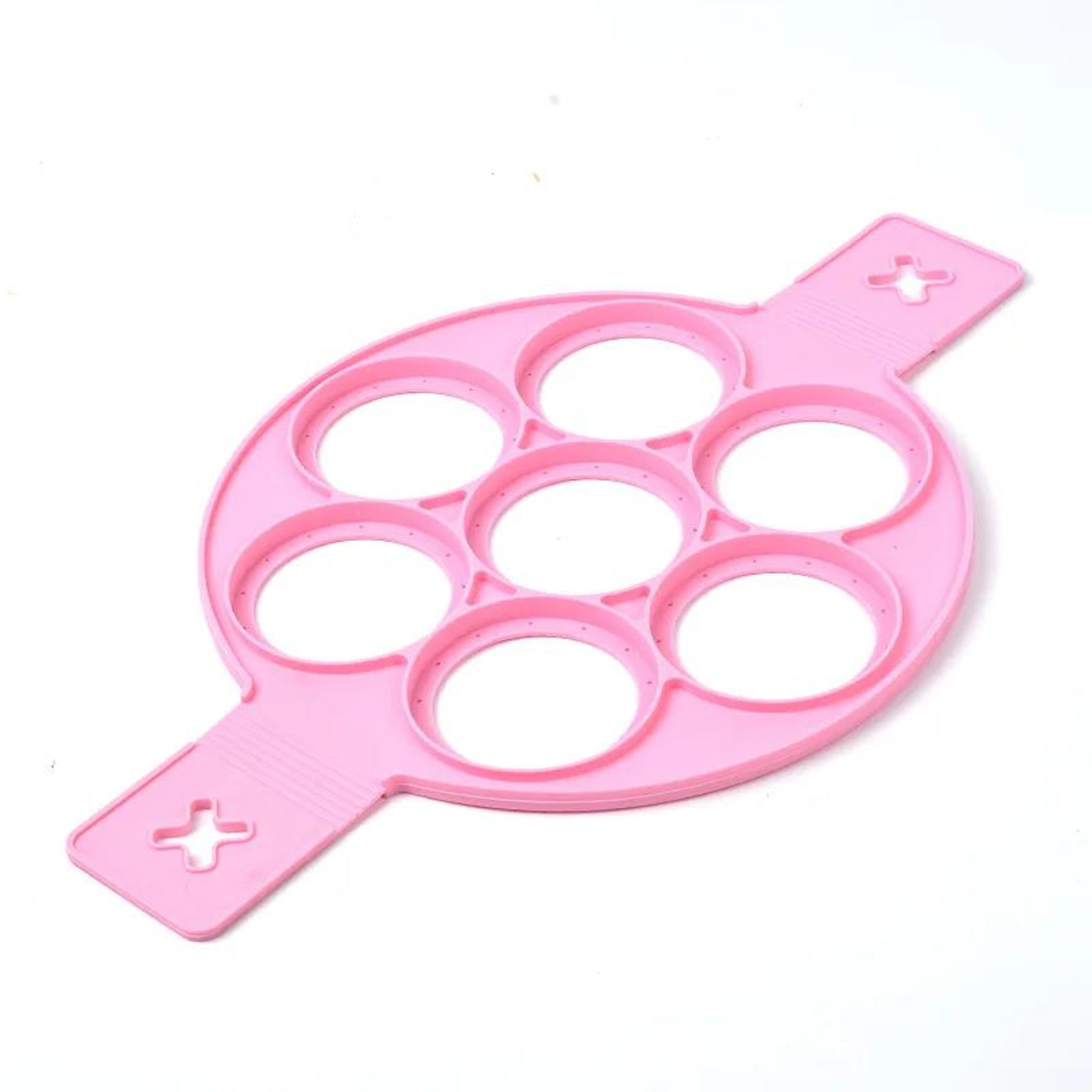 Nonstick Silicone Egg And Pancake Cooking Ring Mold 6