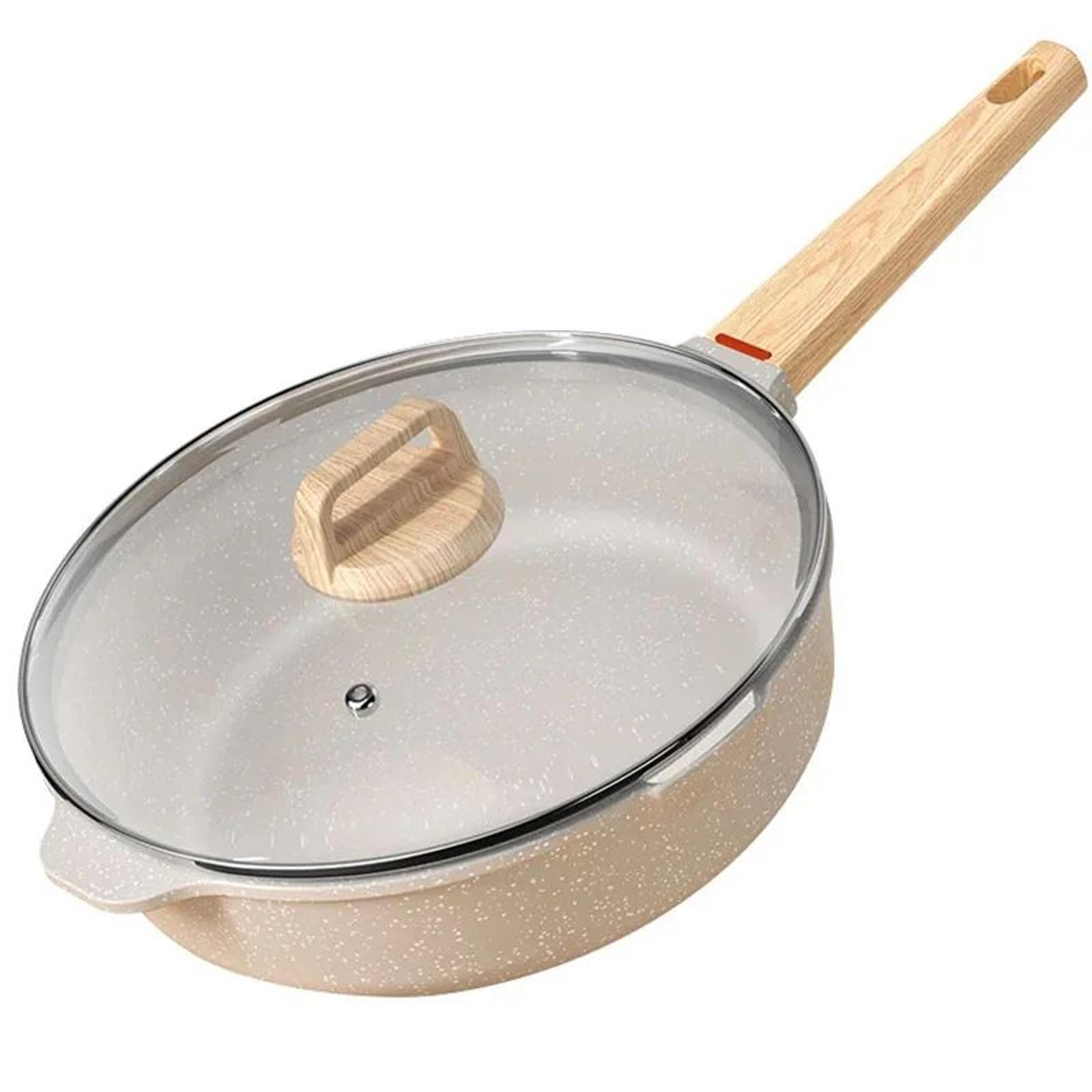 Nonstick Frying Pan Wok Skillet For Everyday Cooking 5