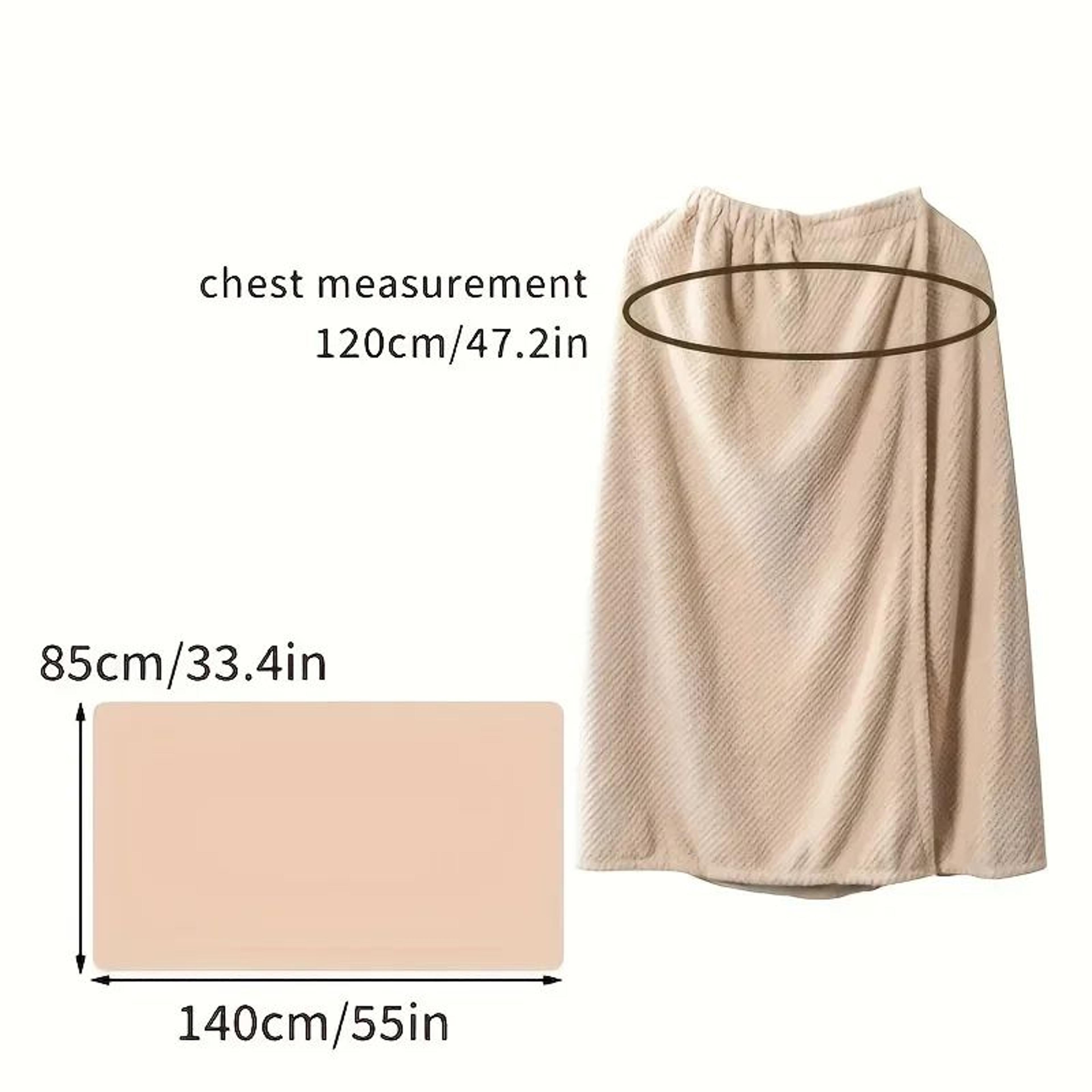 Womens Quick Dry Wearable Bath Towel Wrap 3