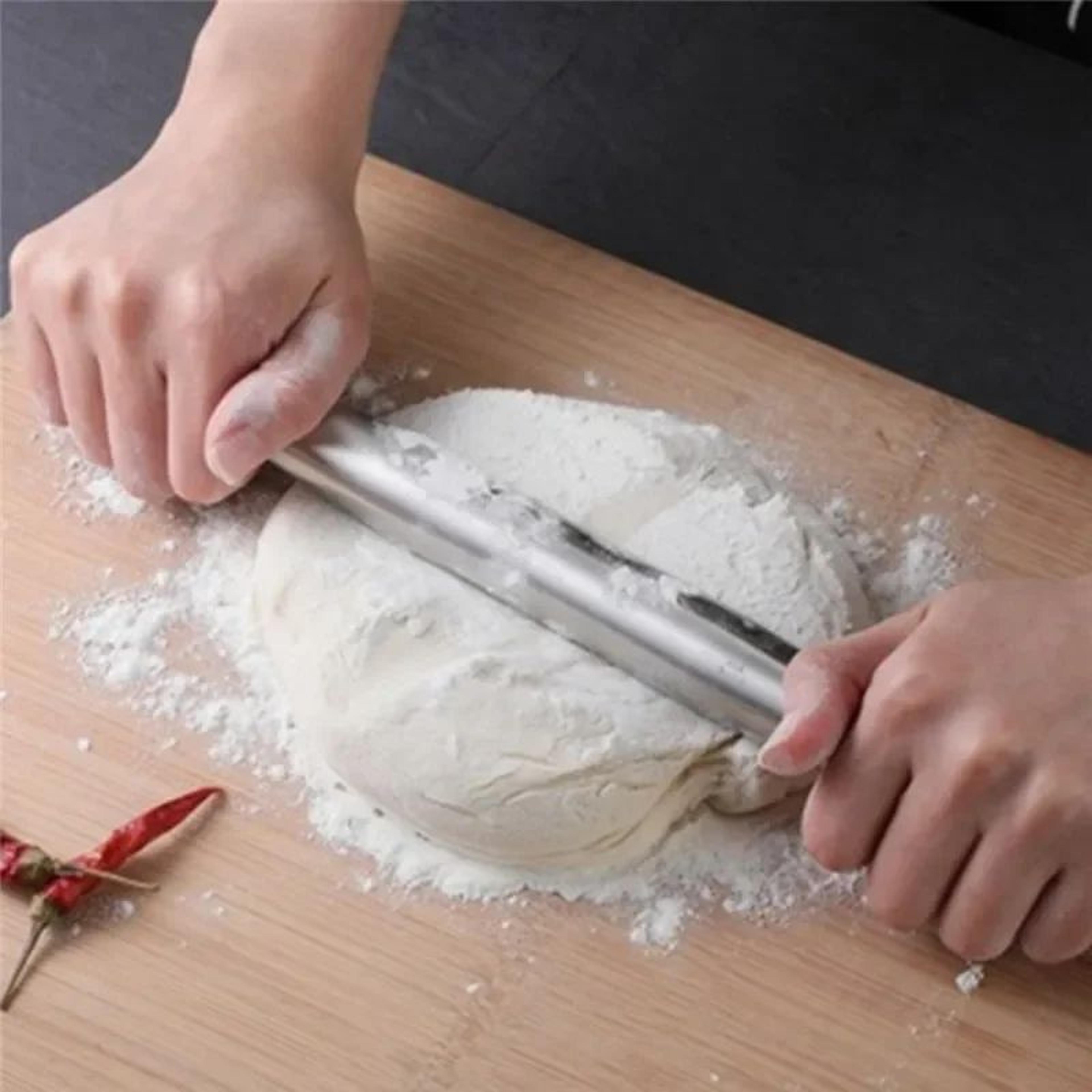 304 Stainless Steel Non Stick Dough Rolling Pin 3