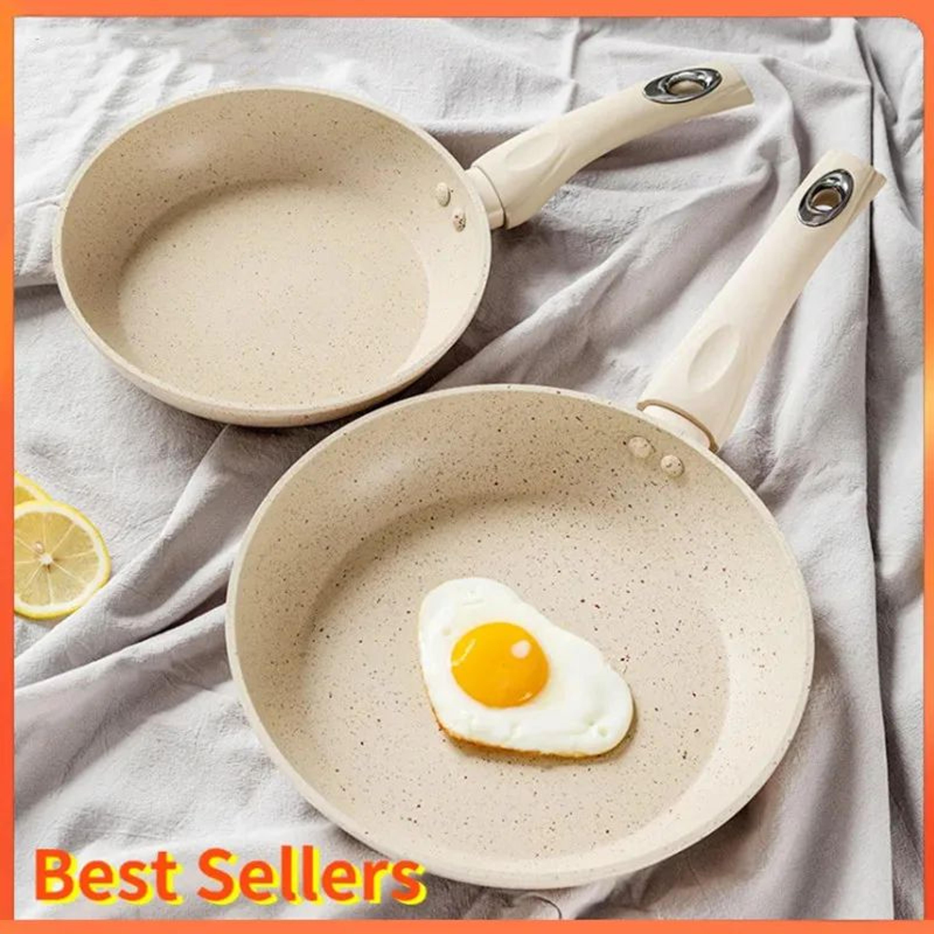 japanese style nonstick flat bottom saucepan