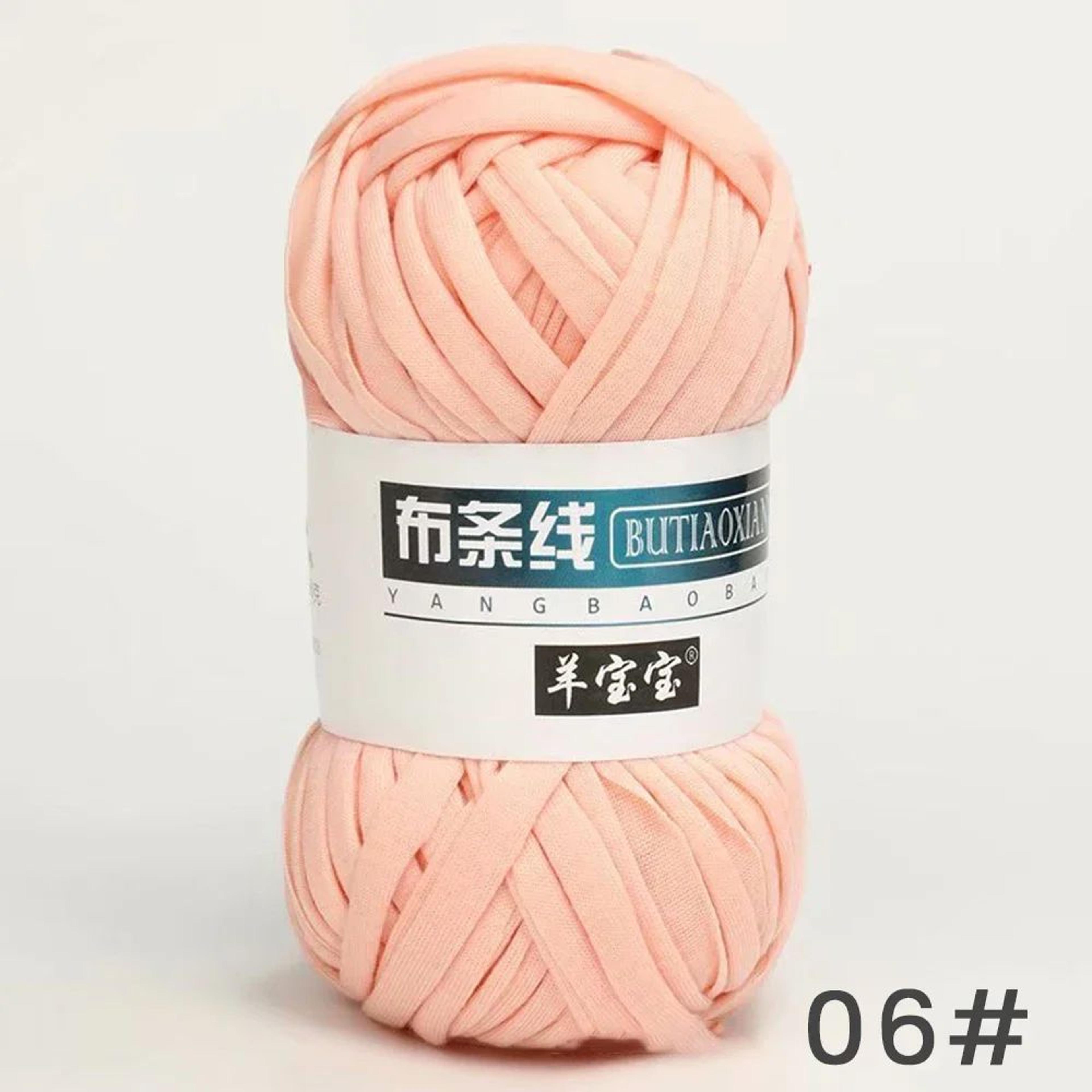 100g Super Soft Fabric Strip Yarn For Hand Knitting 10