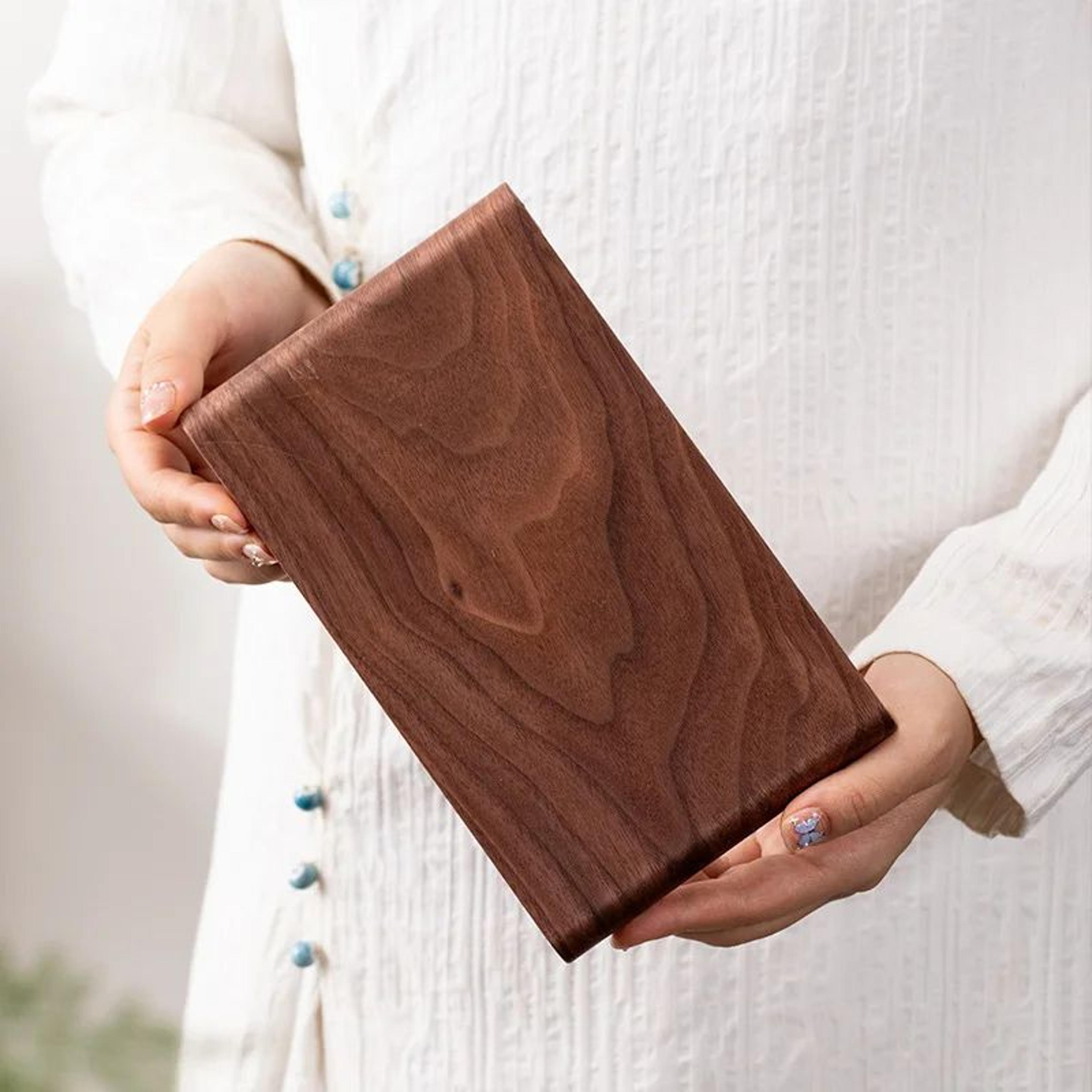 Retro Wooden Rectangular Decorative Serving Tray 1