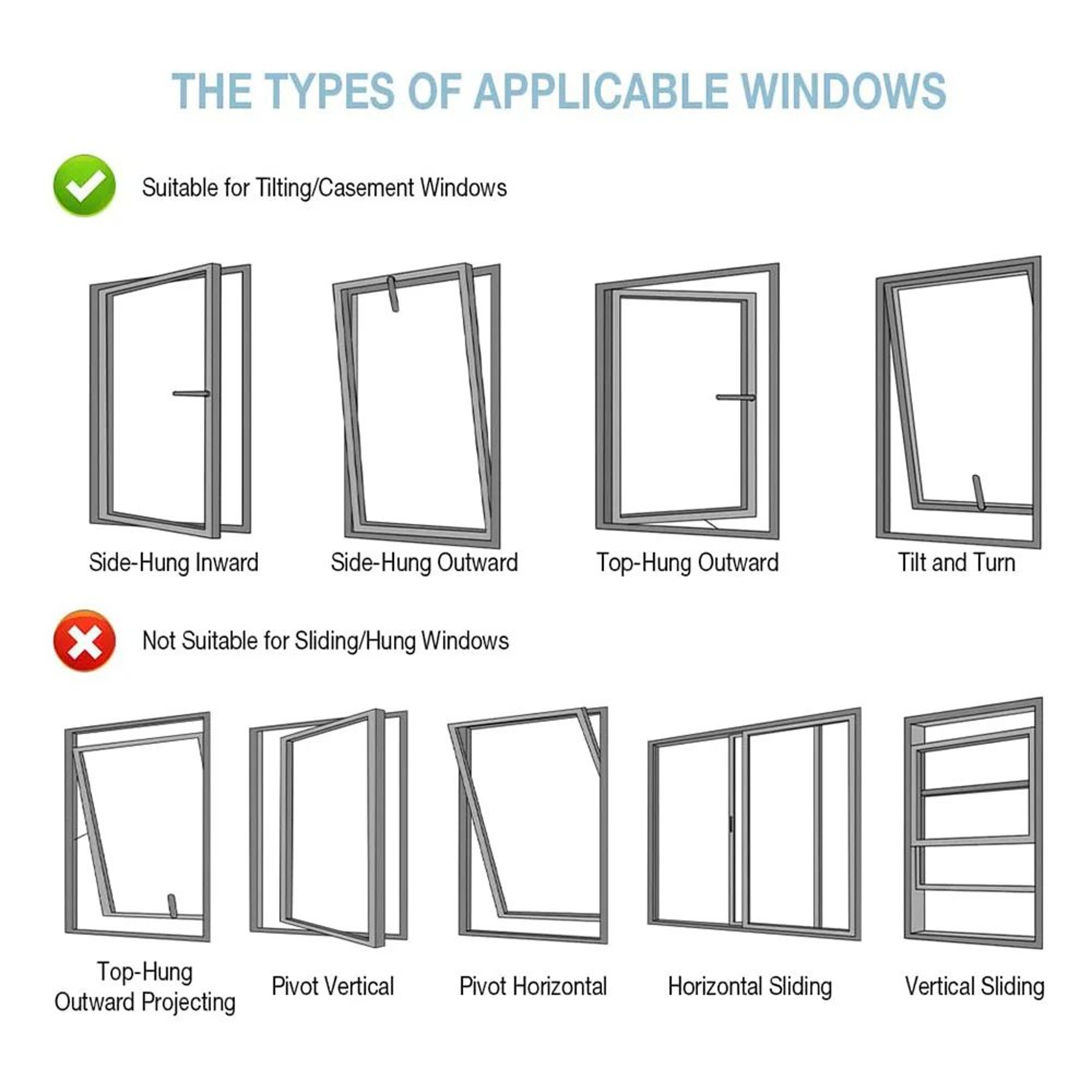 Universal Waterproof Portable Air Conditioner Window Seal 5