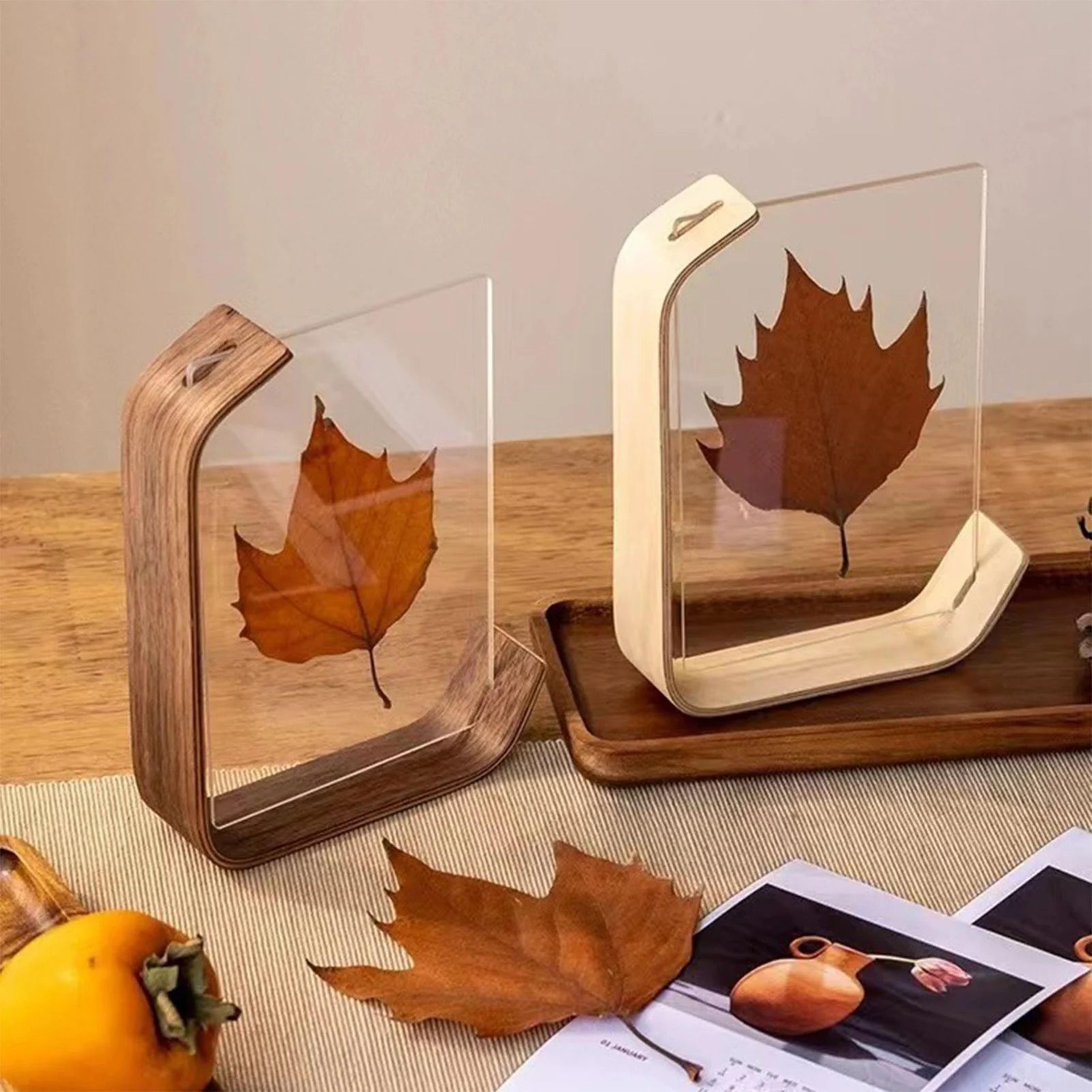 Acrylic Wooden Desktop Photo Display Frame 6