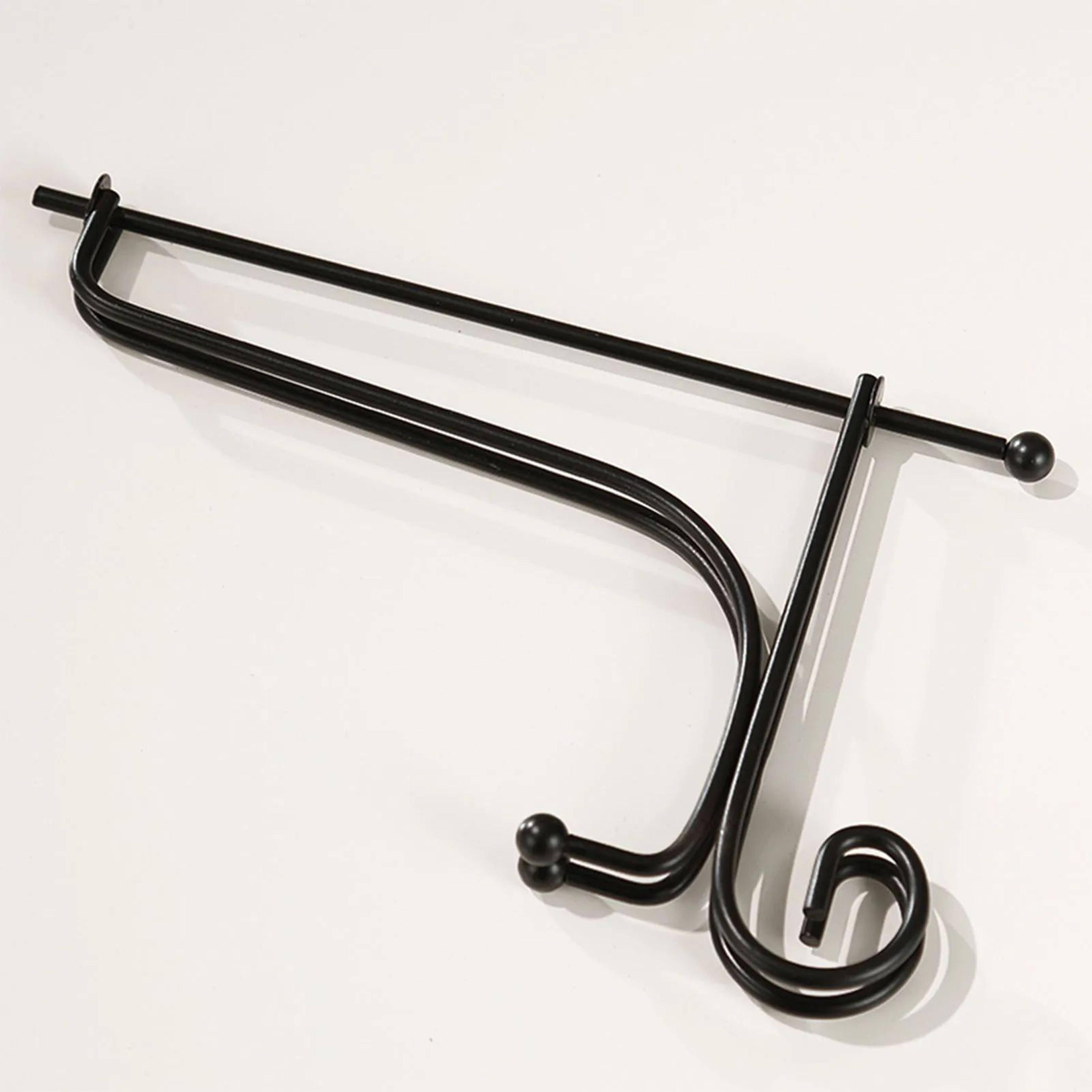 Black Iron Tea Cake And Decorative Plate Display Stand 1