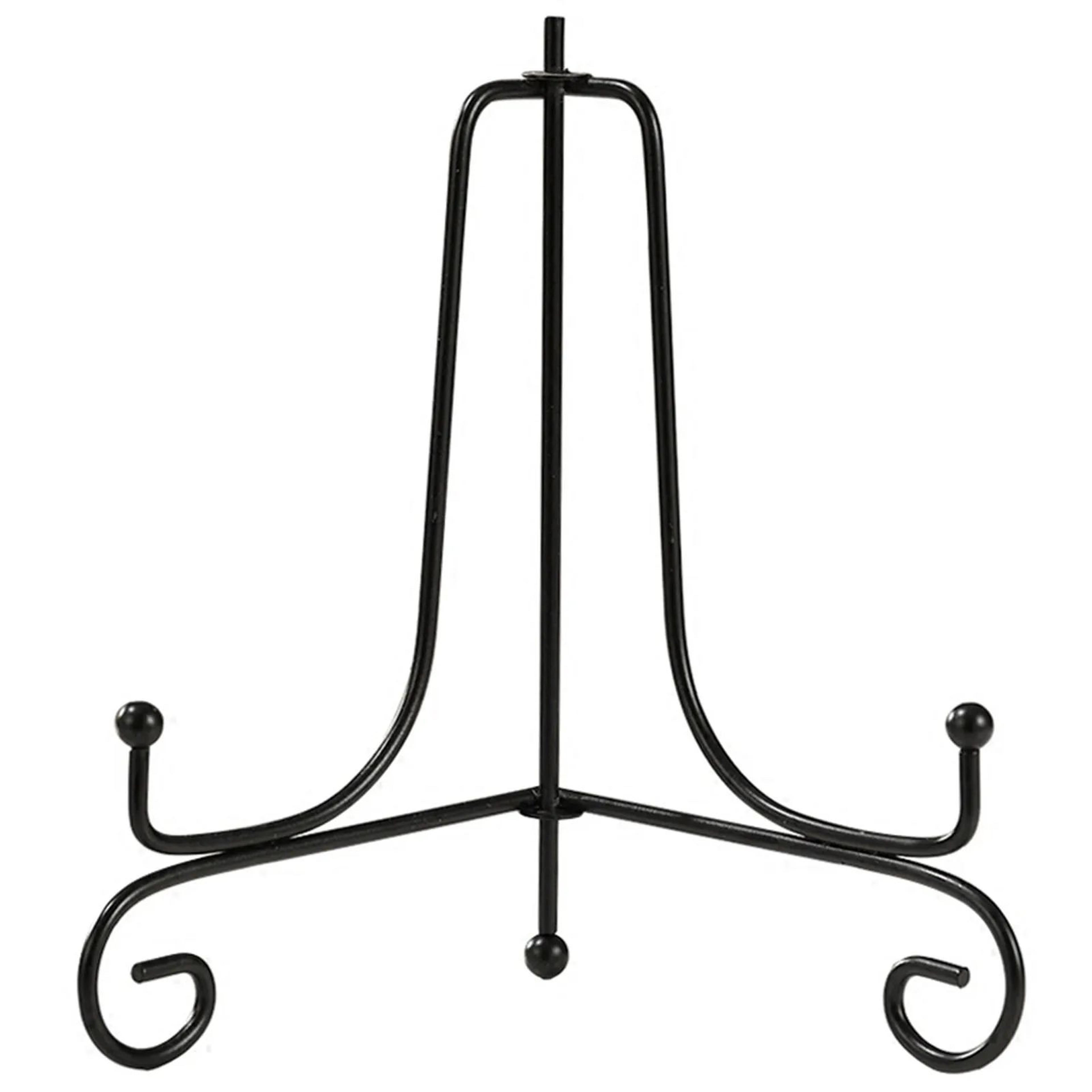 Black Iron Tea Cake And Decorative Plate Display Stand 9