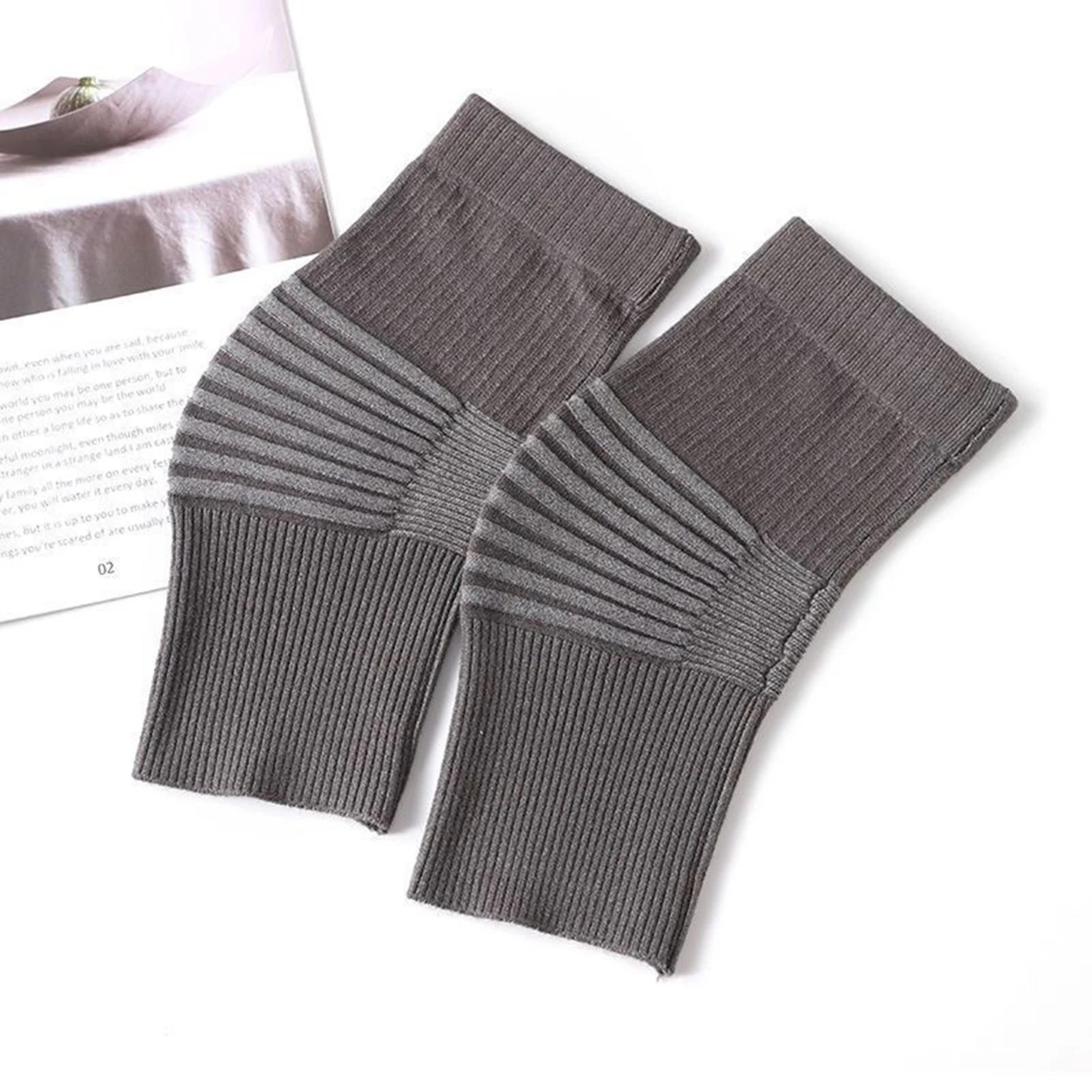 Extra Thick Thermal Knee Warmers With Reinforced Support 2