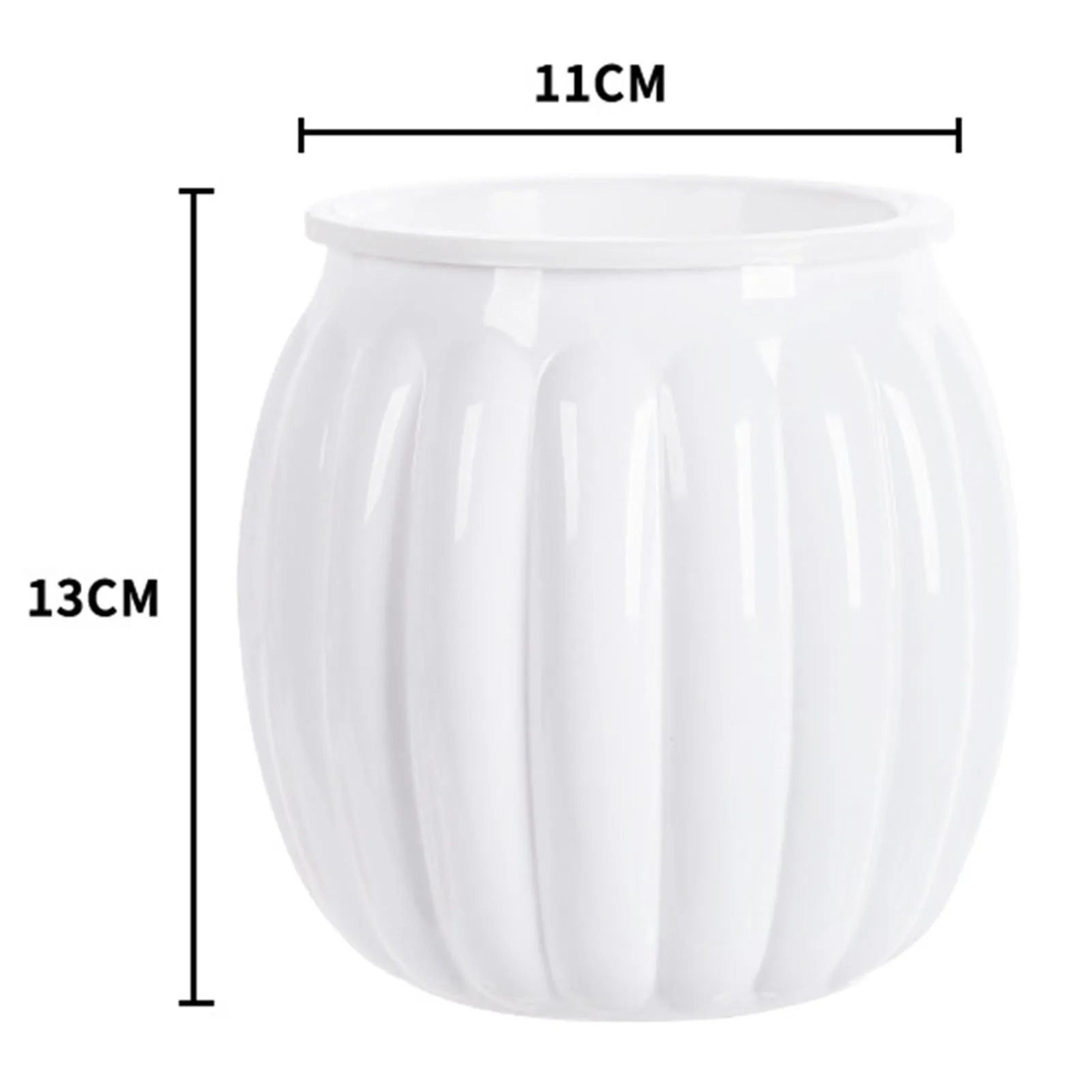 Clear Self Watering Planter Pot For Indoor Plants 3