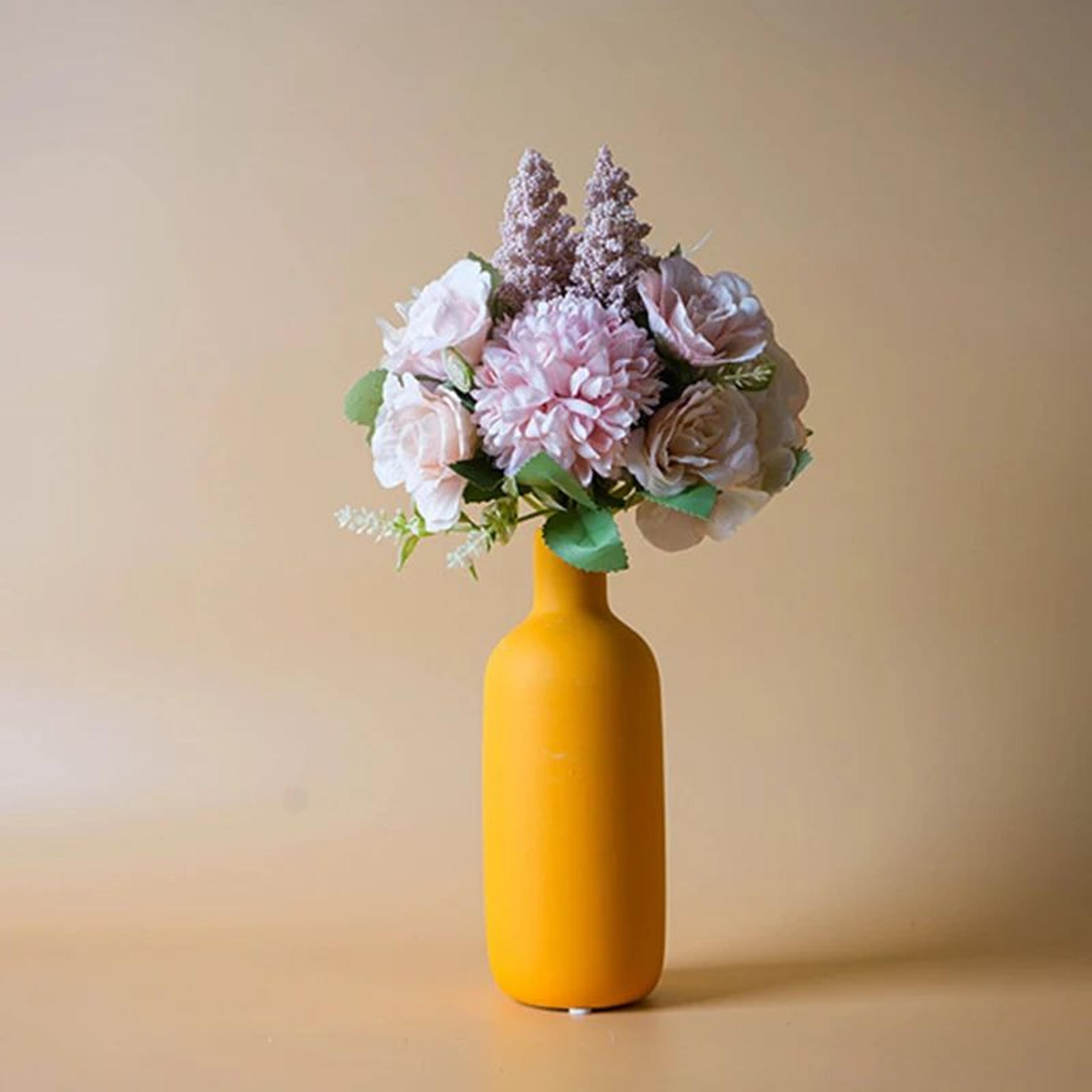 Nordic Ceramic Vase With Small Bottleneck 5