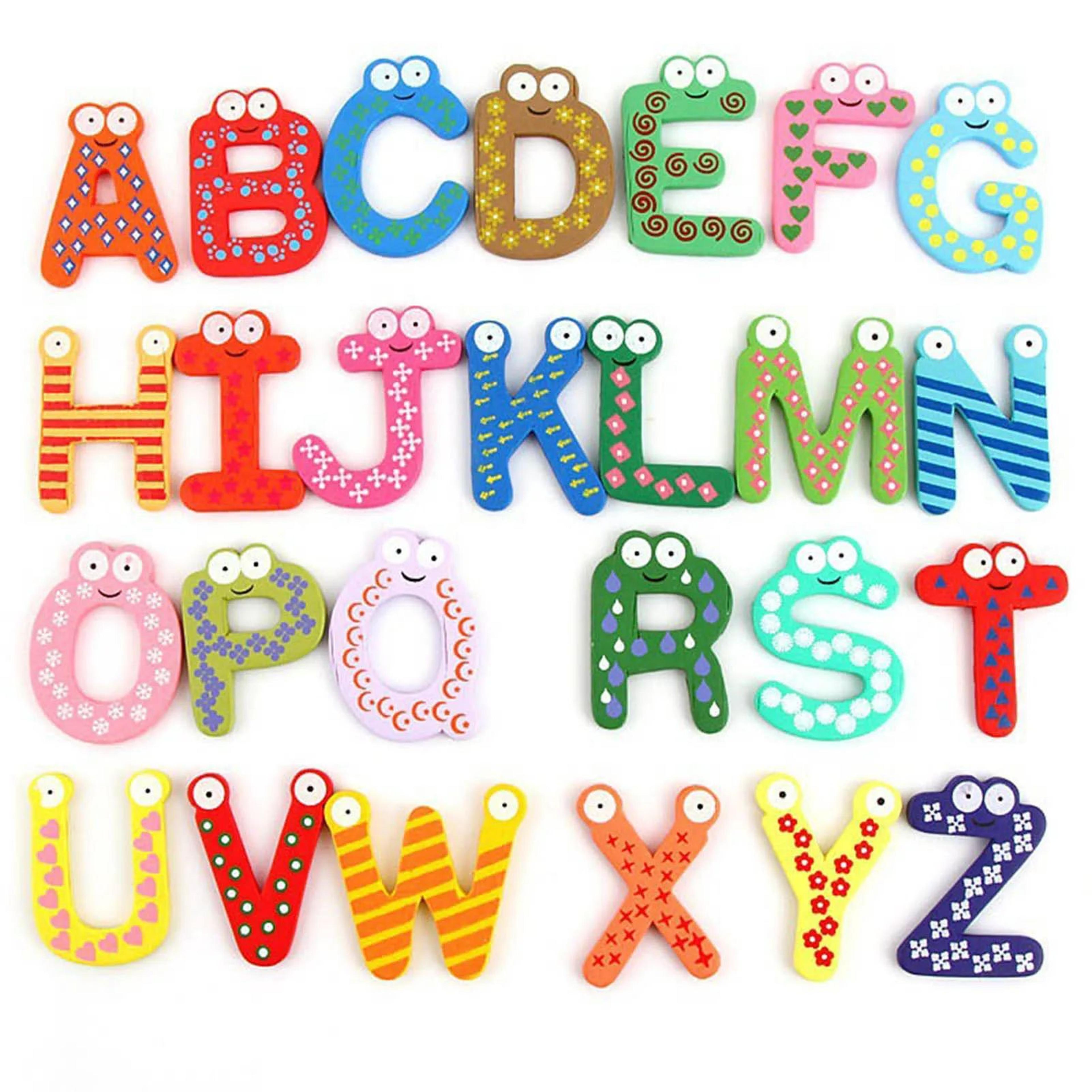 Magnetic Alphabet Letters Numbers Educational Learning Set 6
