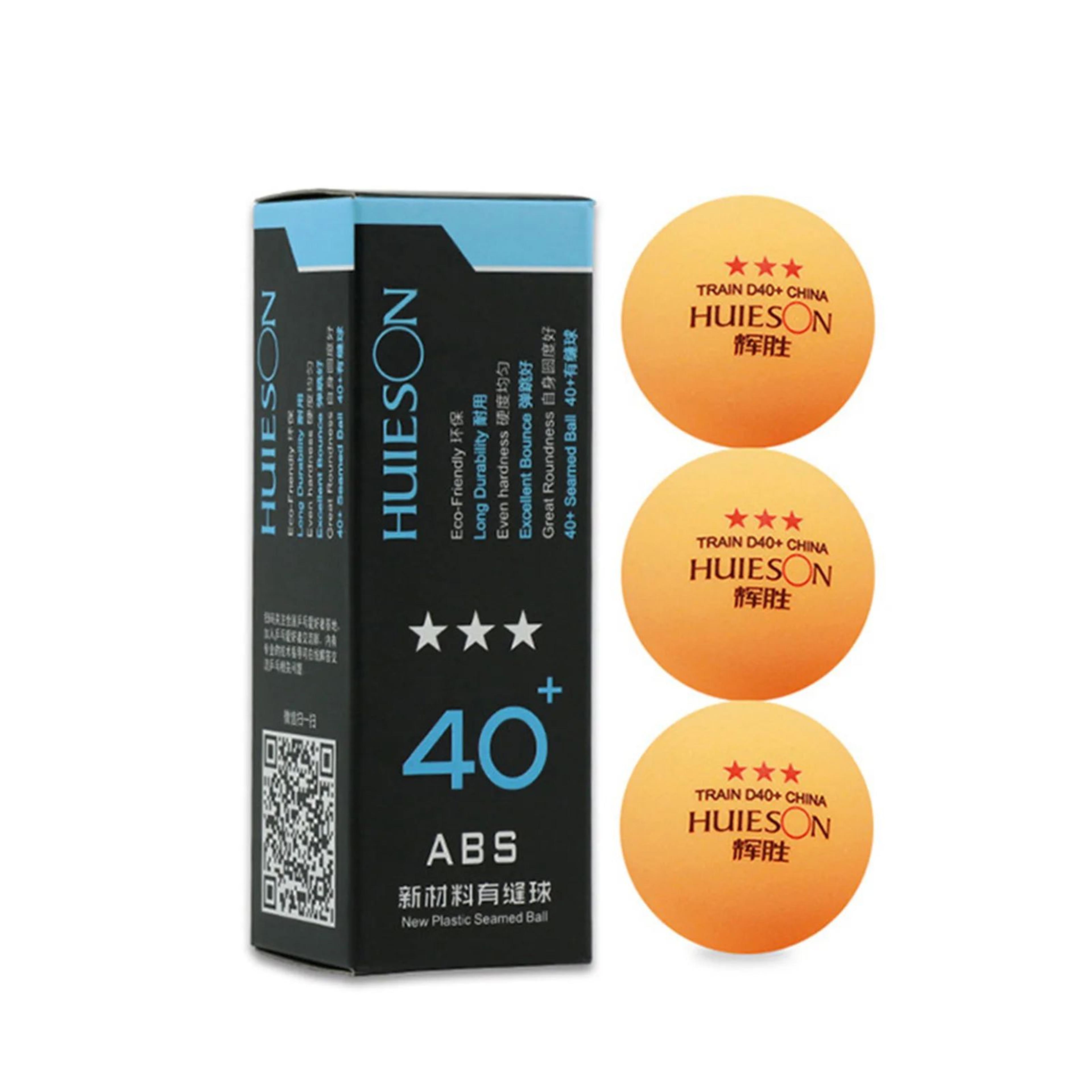 3PCS High Performance ABS Table Tennis Training Balls 2