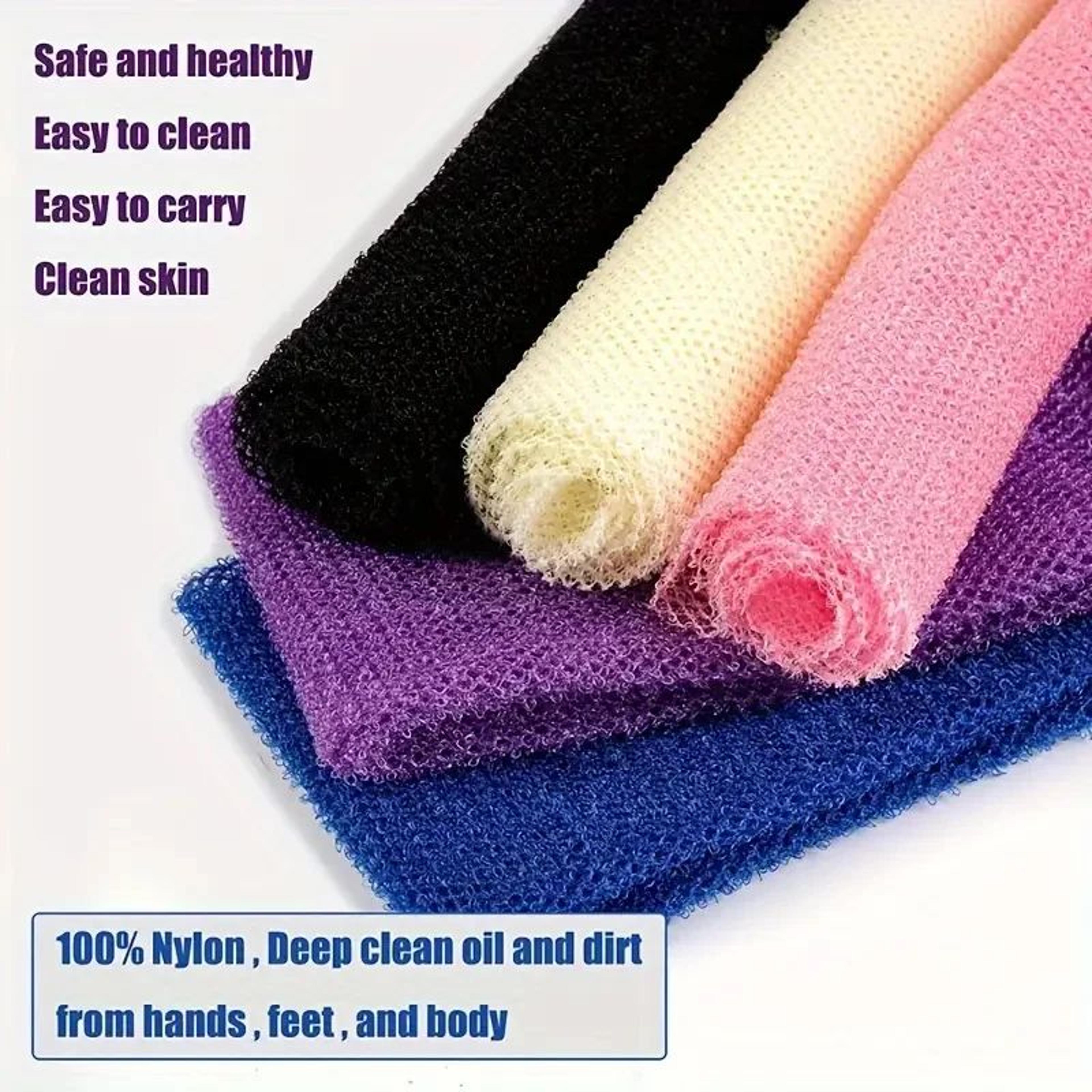 2 Piece African Exfoliating Mesh Bath Sponge Body Scrub Washcloth 6
