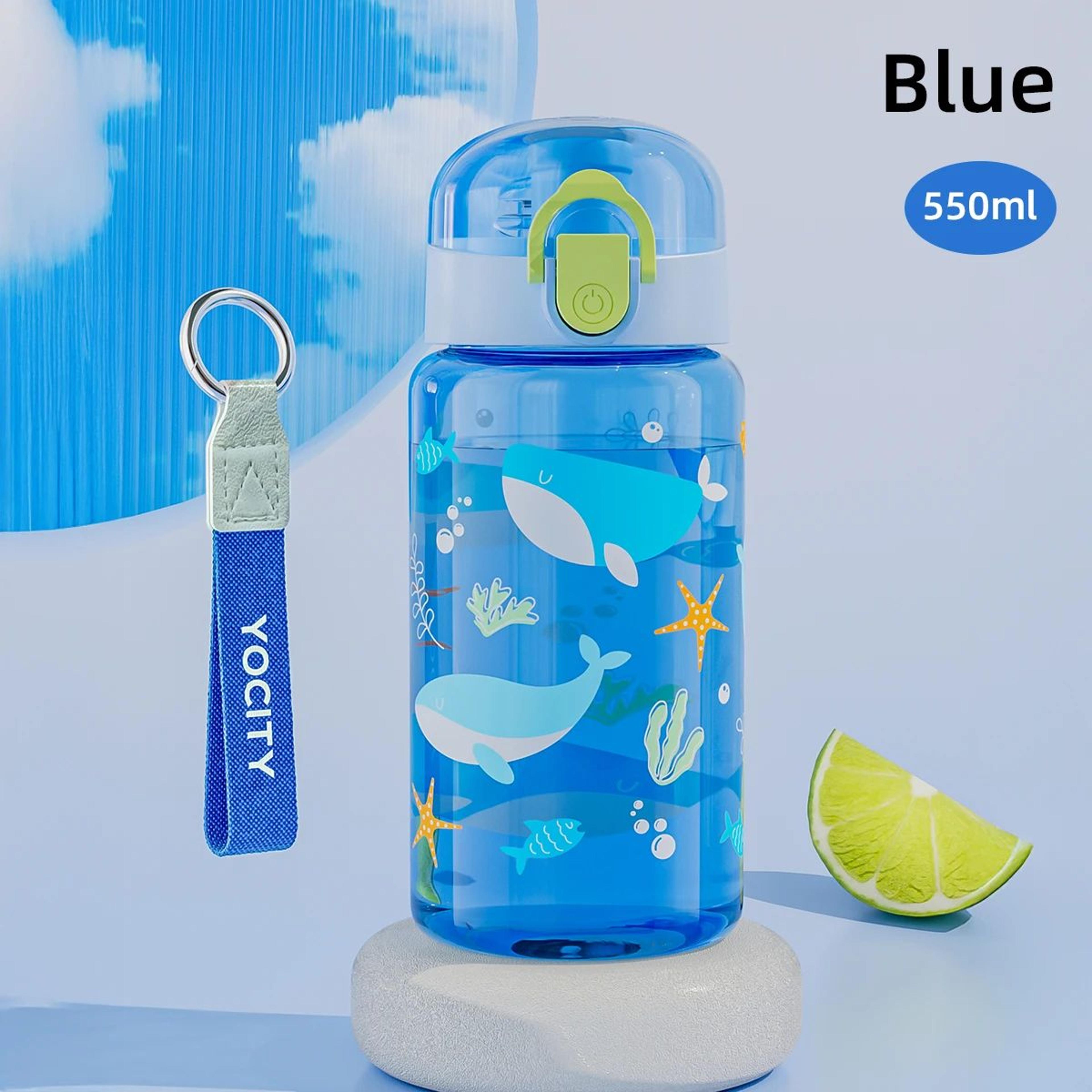 Cartoon Leakproof Portable Water Bottle With Carrying Rope 8
