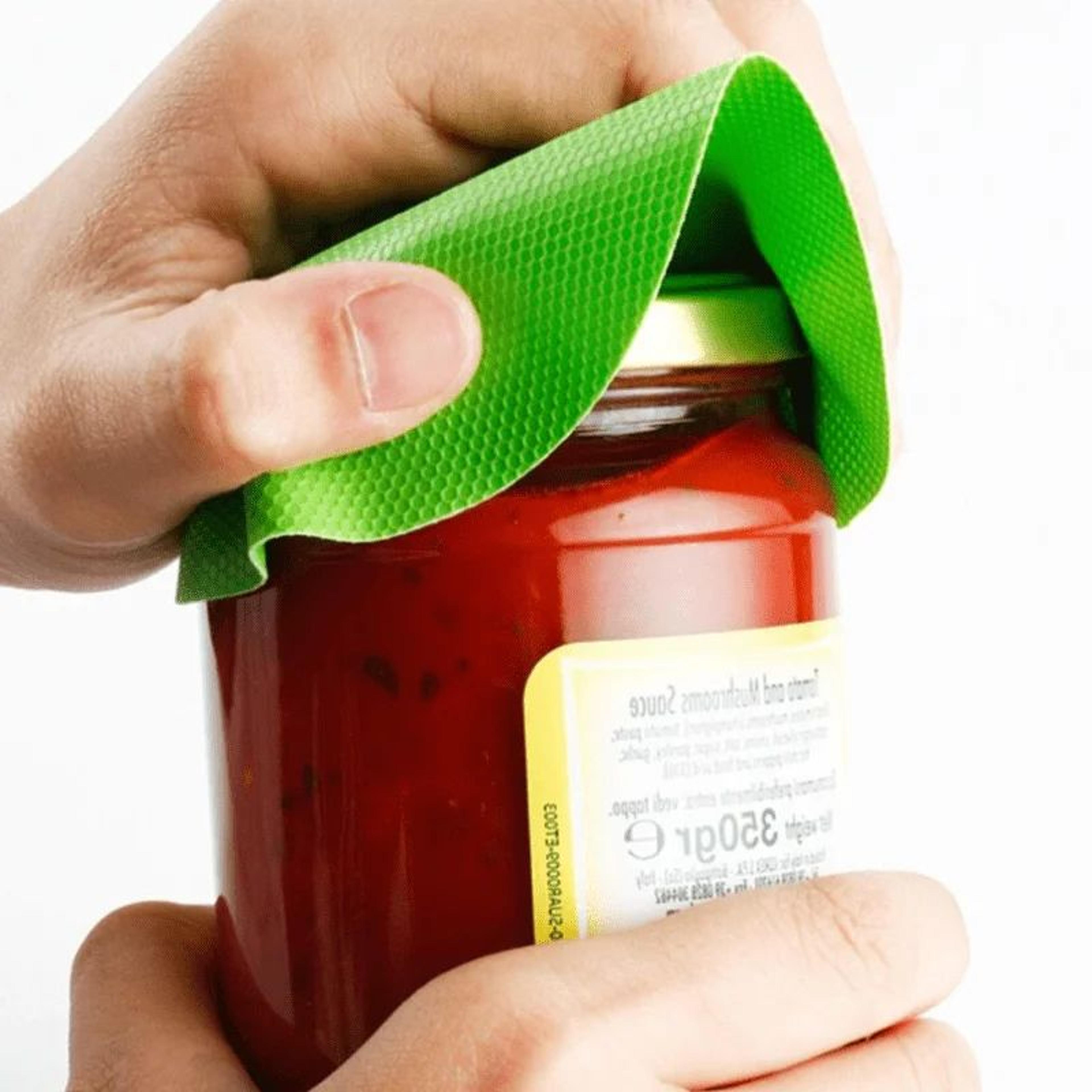 Rubber Jar And Bottle Opener Pad Non Slip Easy Grip Kitchen Tool 8