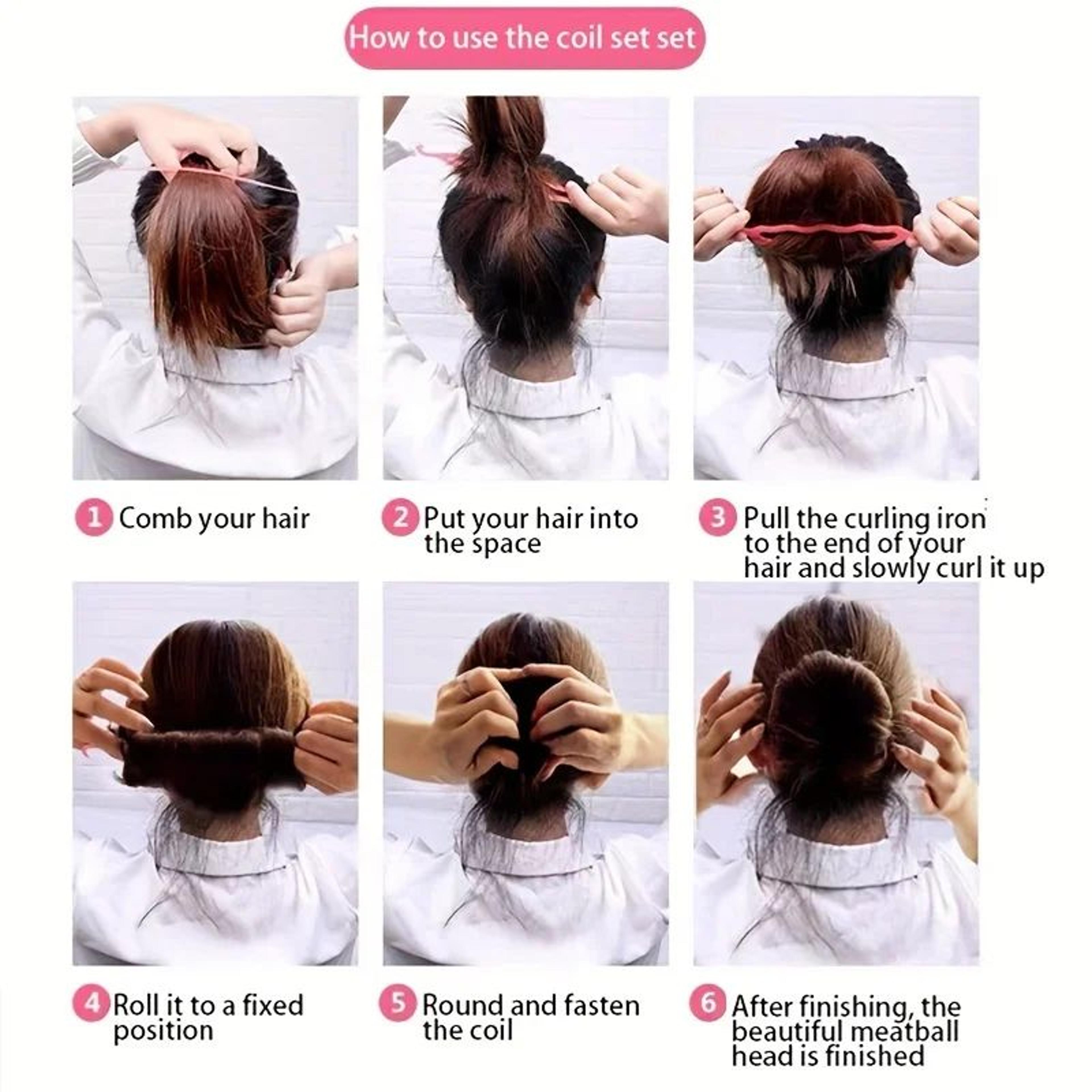4 Piece French Braid Hair Styling Tool And Comb Set 6