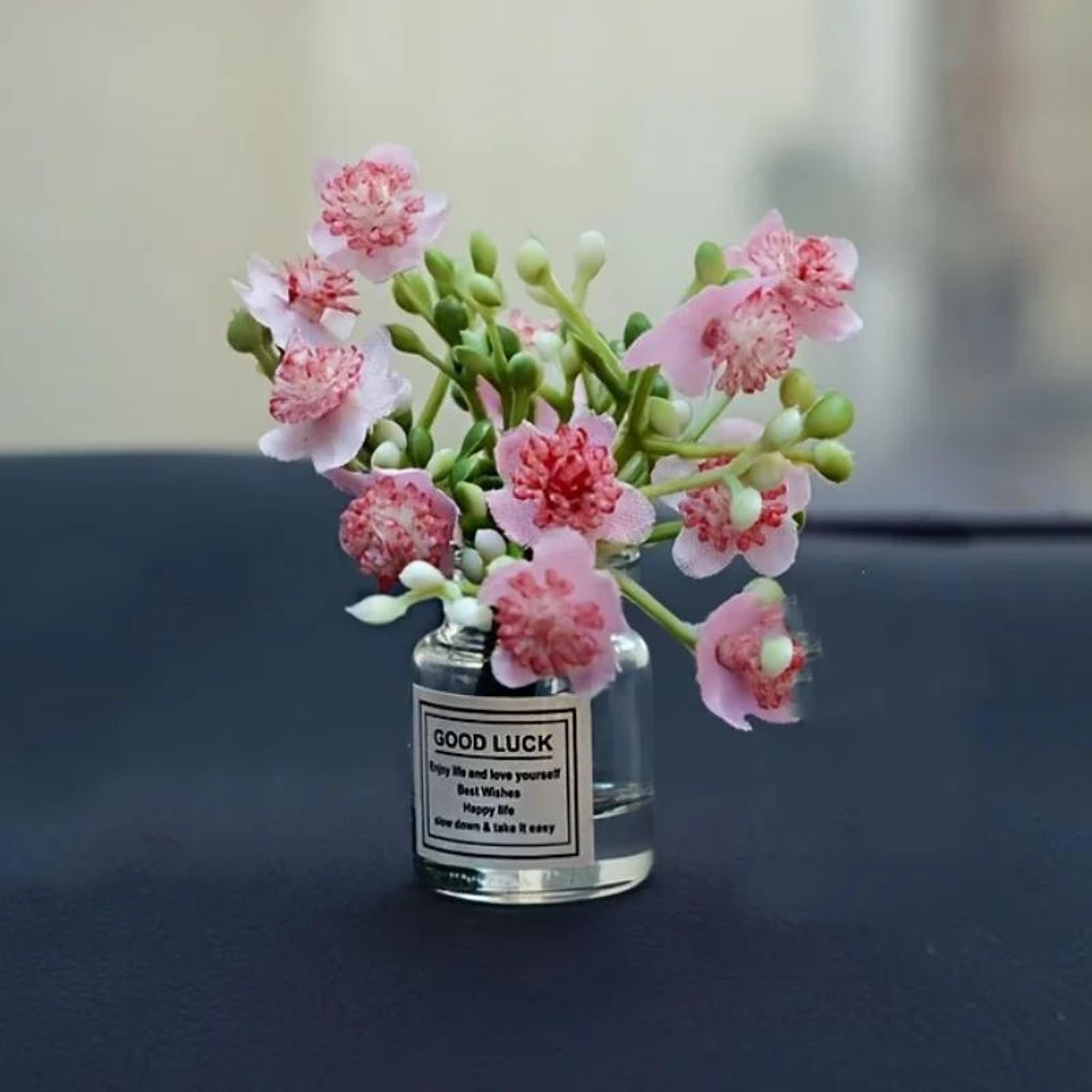 Miniature Potted Flower Figurines For Home Table And DIY Decor 4