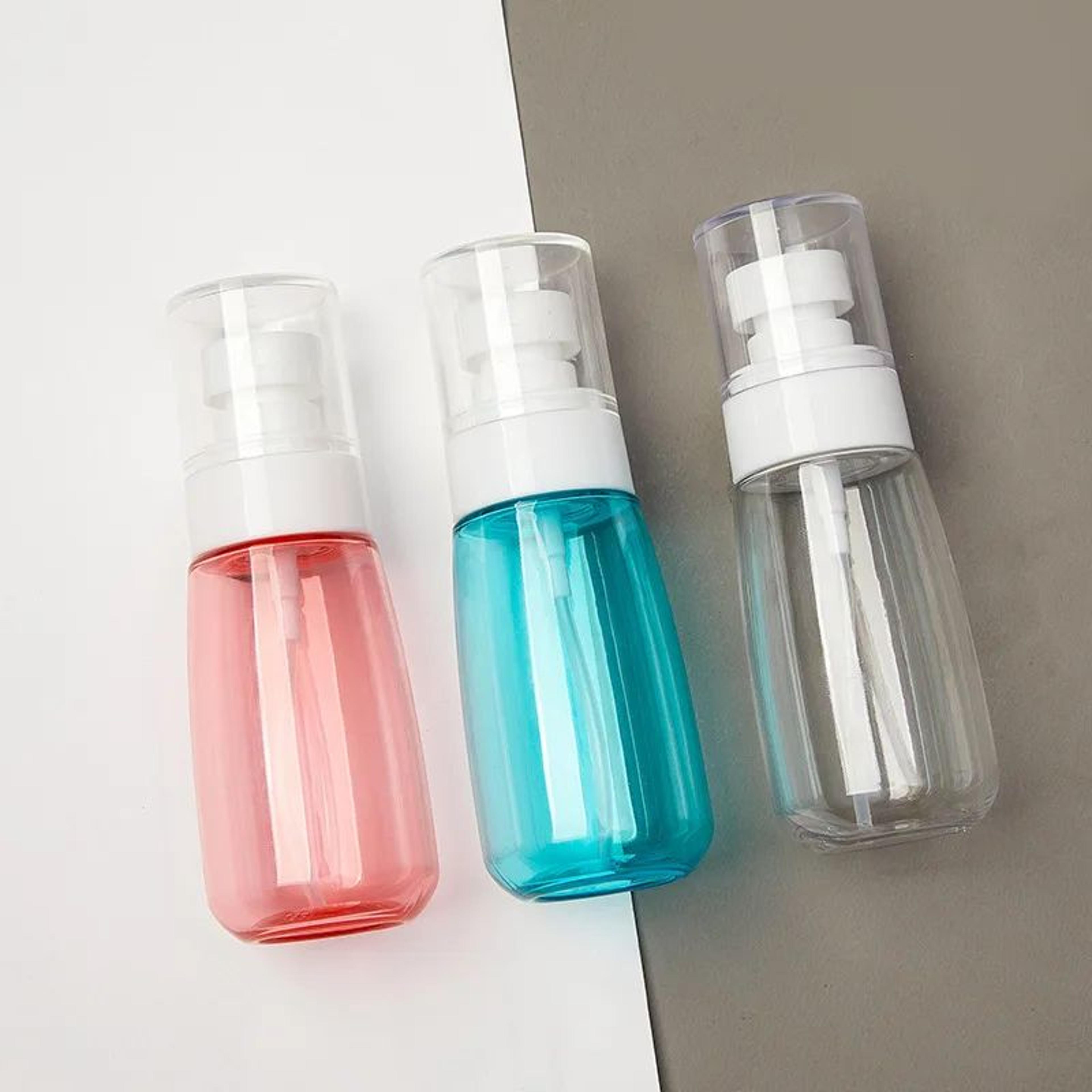 2 Pack Refillable Mini Fine Mist Spray Bottles For Travel 3