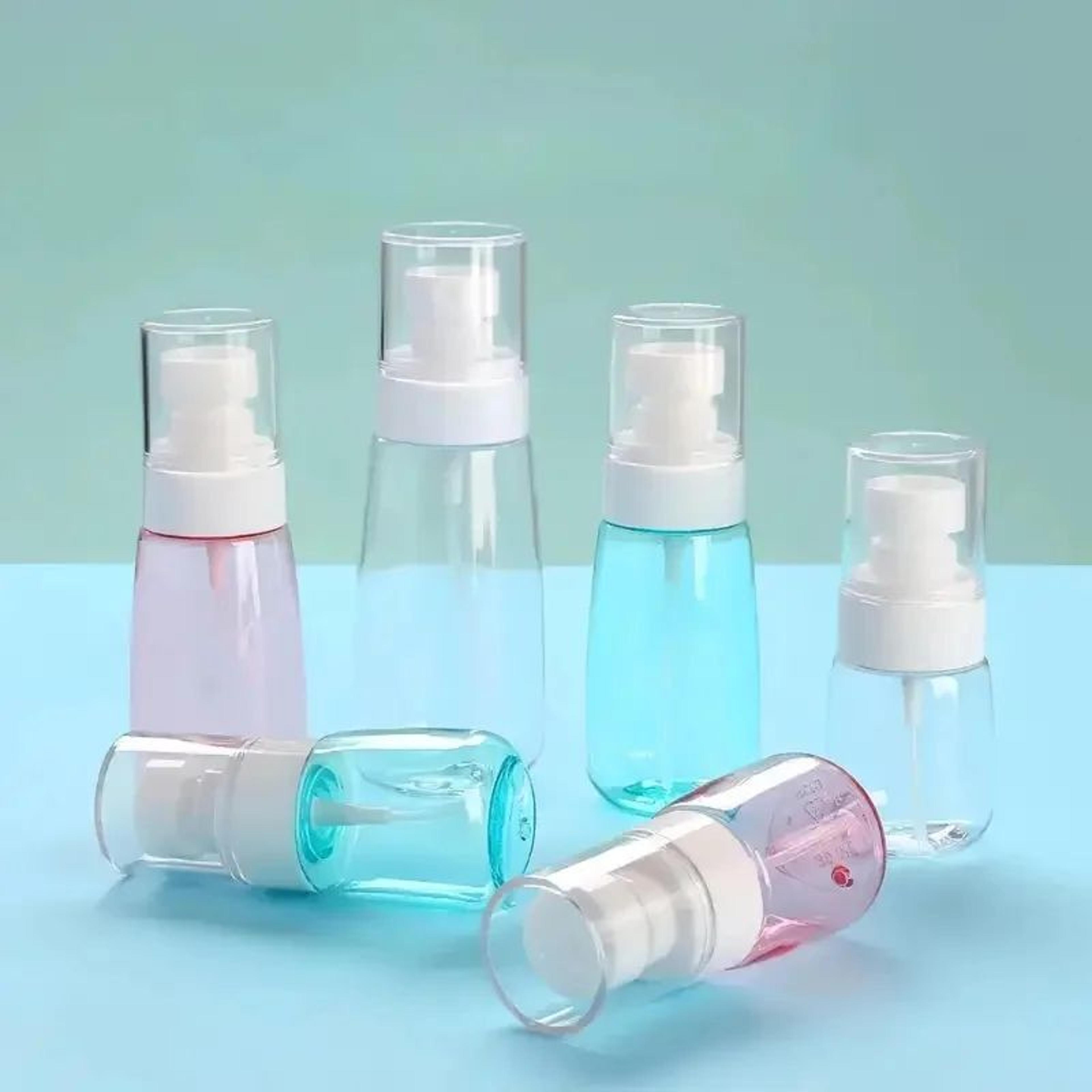 2 Pack Refillable Mini Fine Mist Spray Bottles For Travel 1