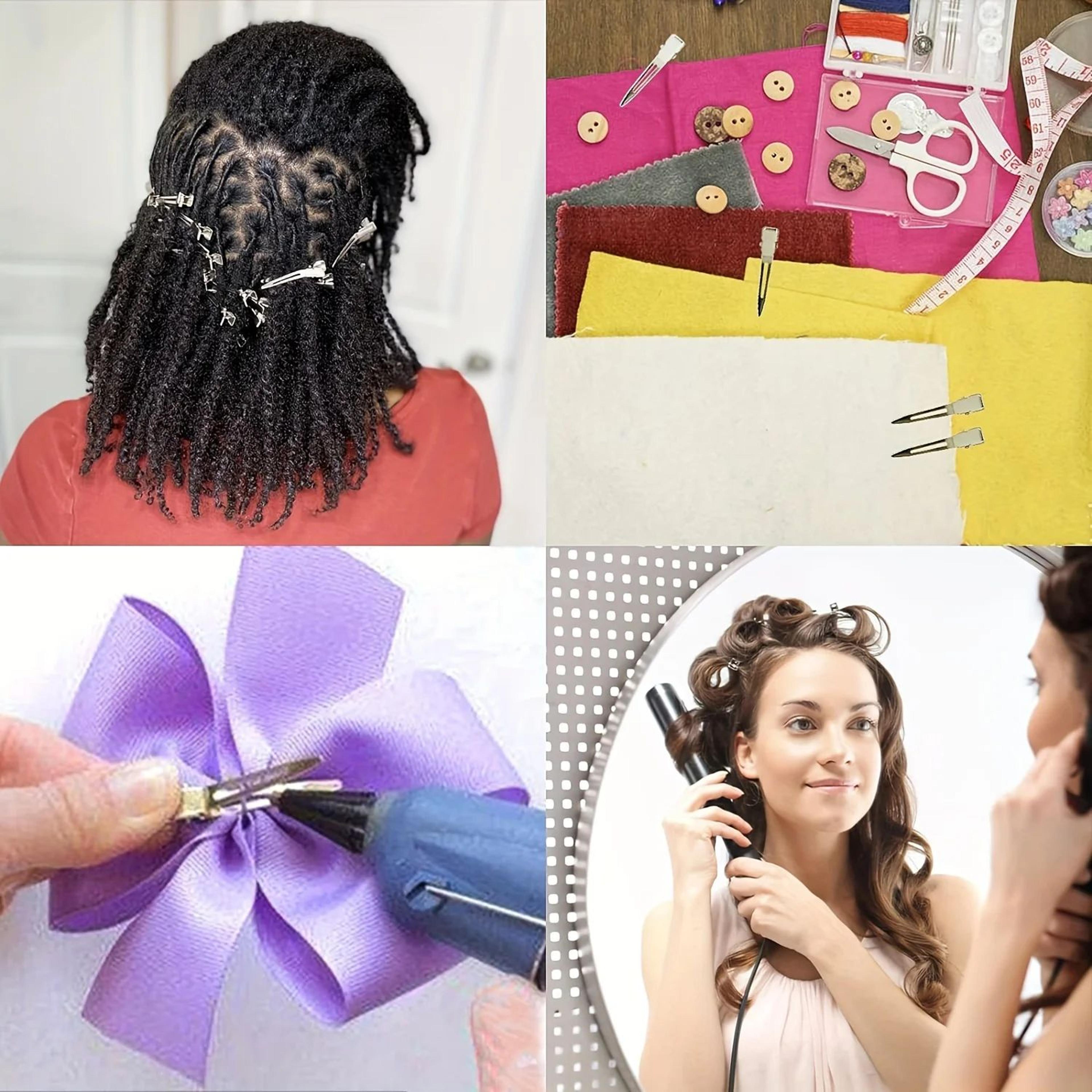 Metal Duckbill Hair Clips For Styling Cutting And Sectioning 13