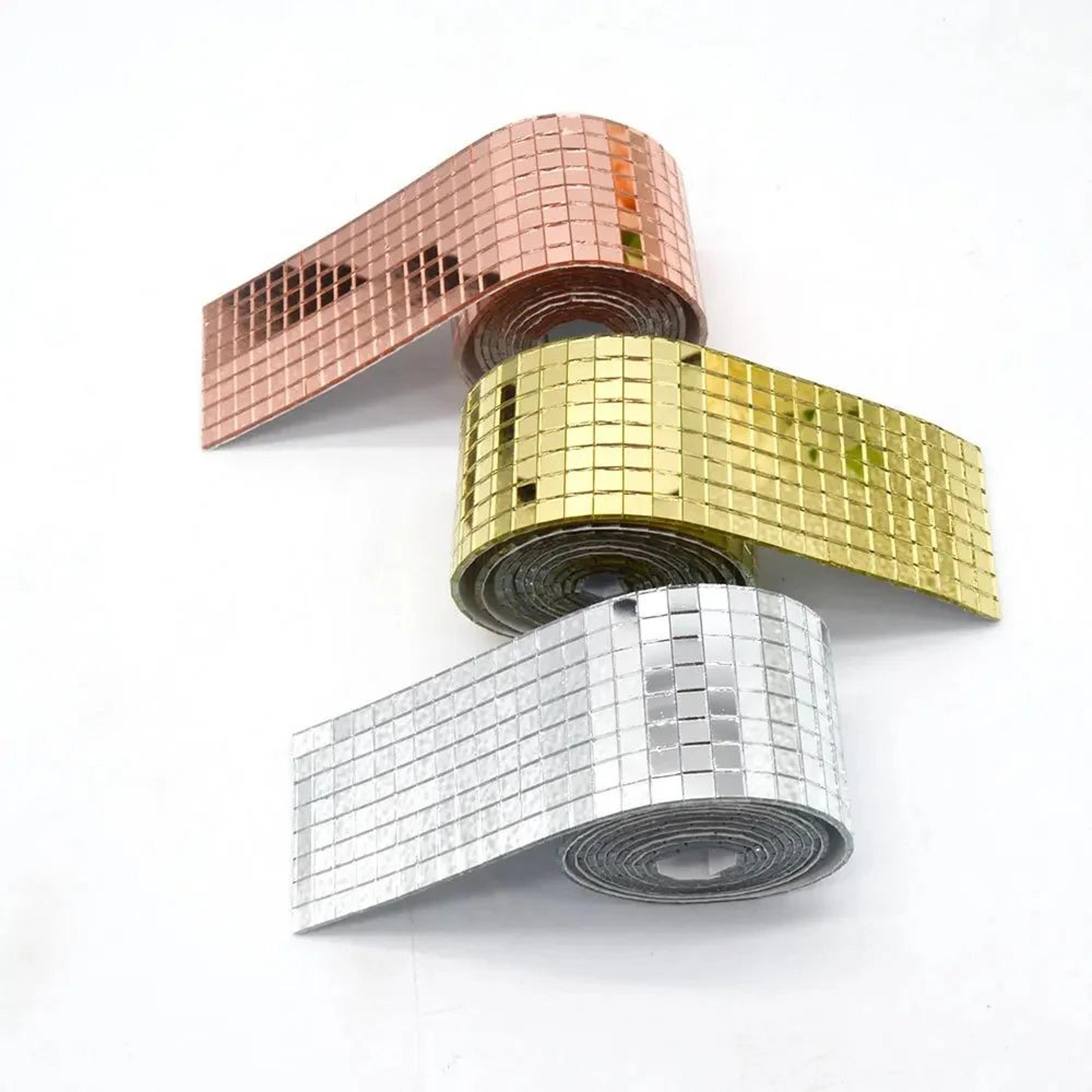 Self Adhesive Disco Ball Mirror Mosaic Tiles For DIY Crafts 19