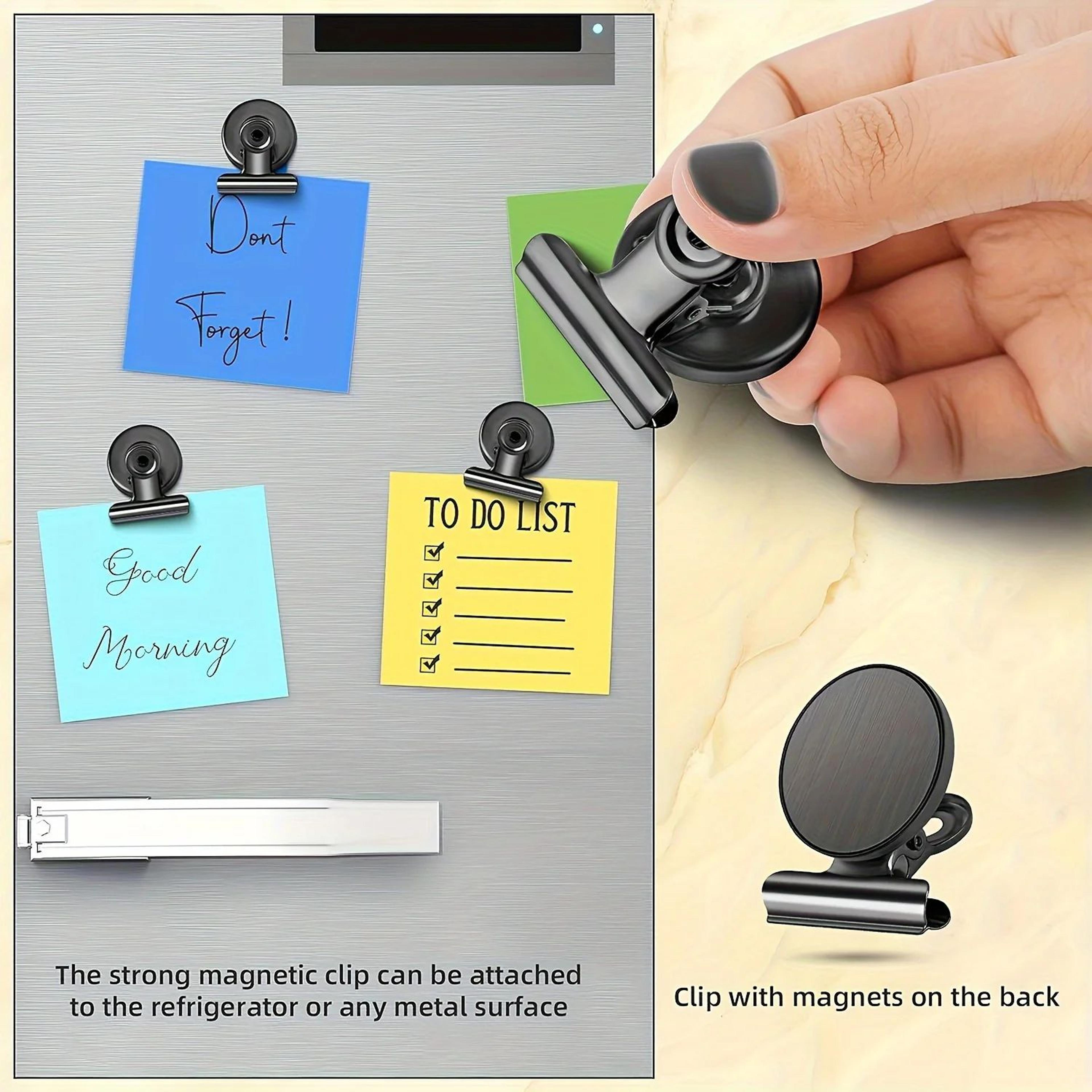 Heavy Duty Magnetic Clips For Refrigerator Whiteboard And Office 9