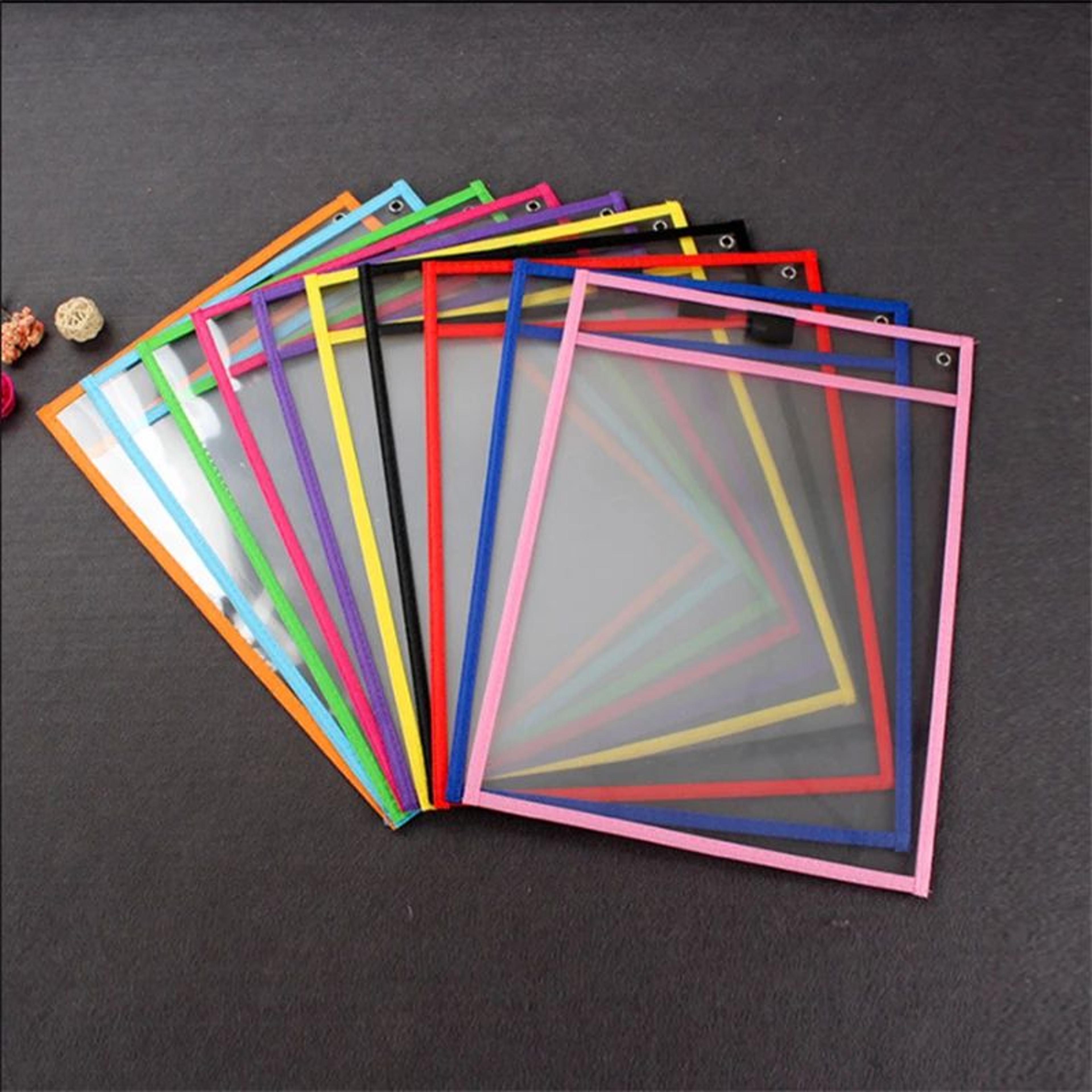 Reusable Waterproof Document Storage Bags For School And Office 1
